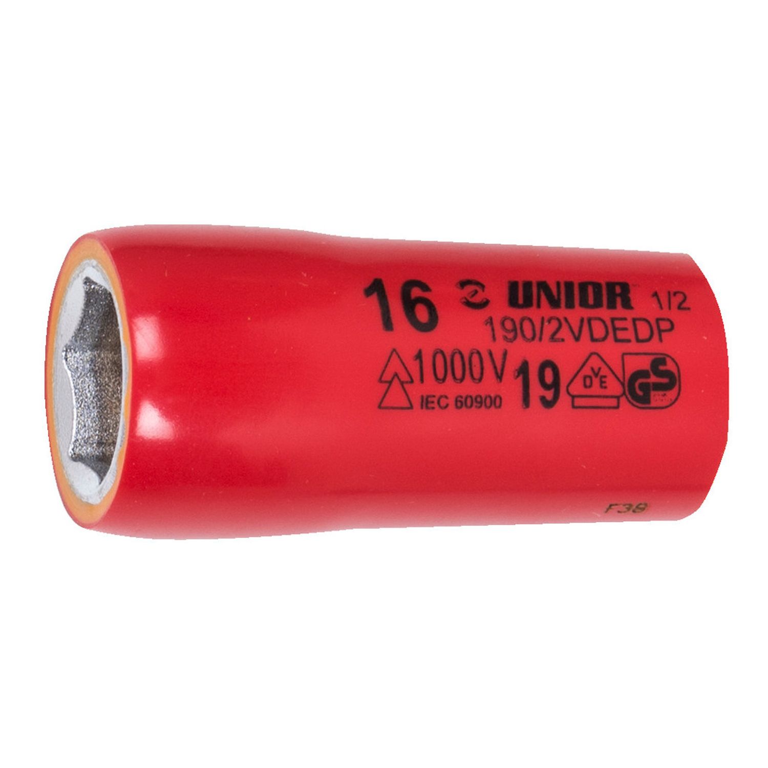 Unior Insulated Socket 1/2in, 6 Point, 18 - 621596
