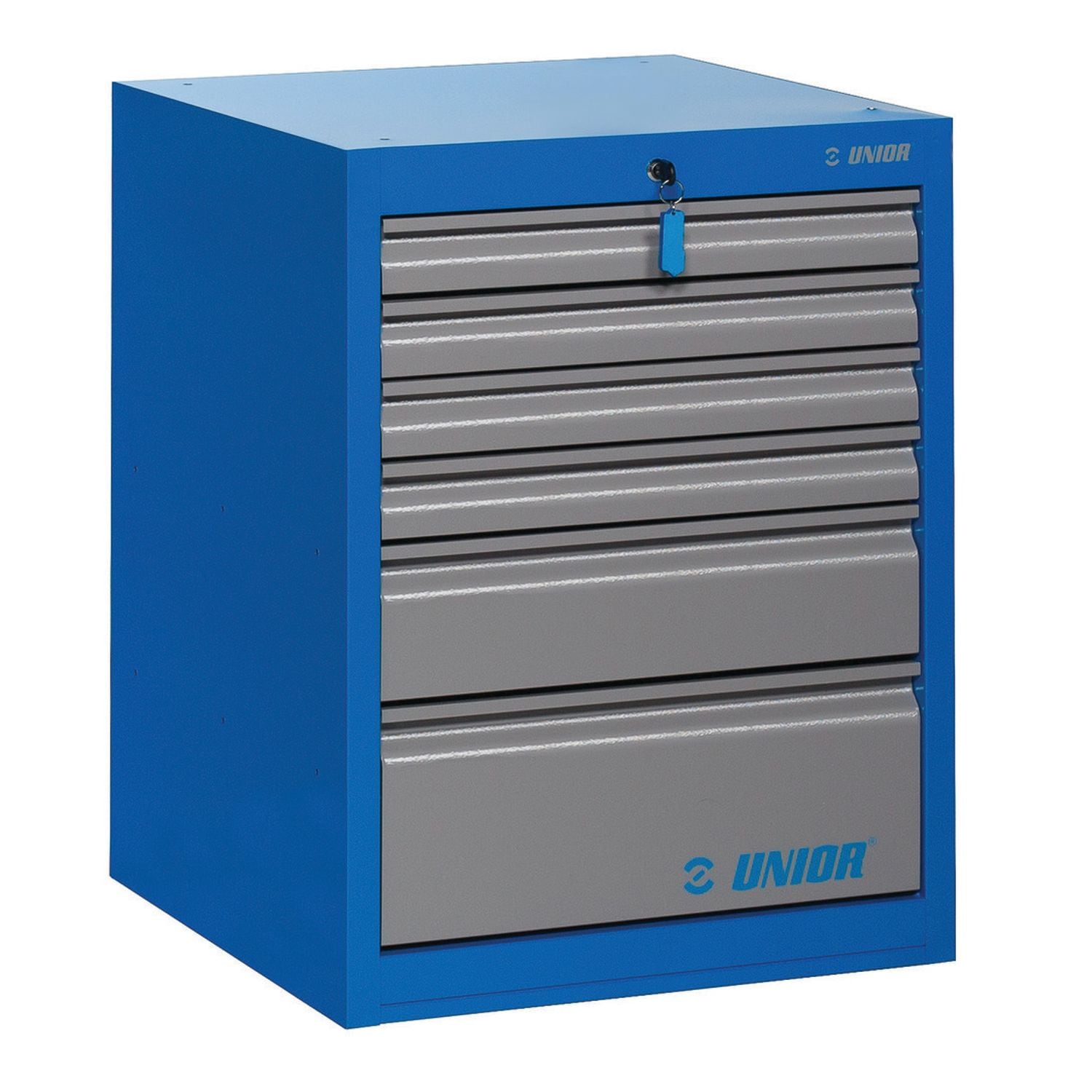 Unior Wide Drawer Cabinet - 6 Drawers, 663 x 650 x 870 - 625620