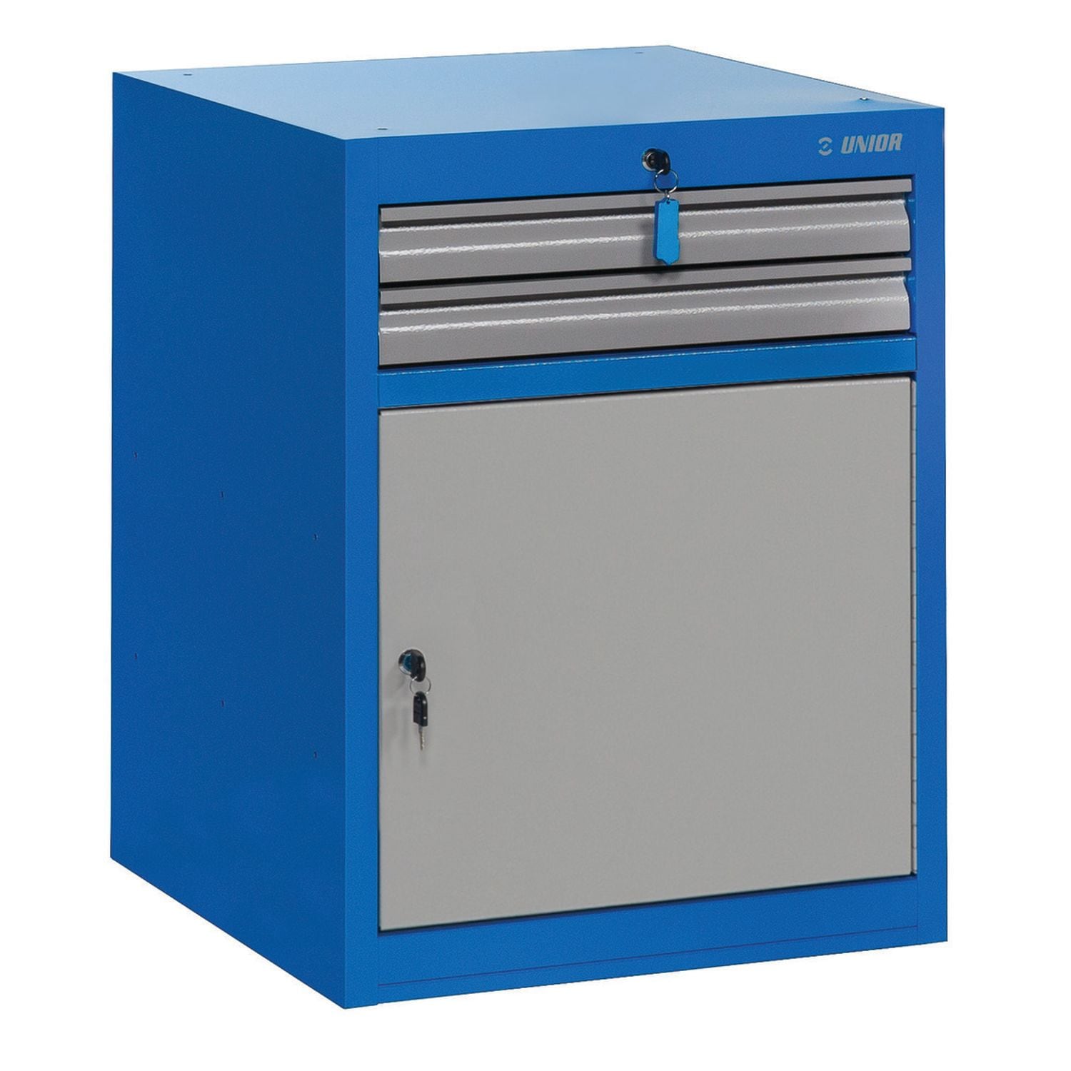 Unior Wide Drawer Cabinet - 2 Drawers and Door, 663 x 650 x 870 - 625625