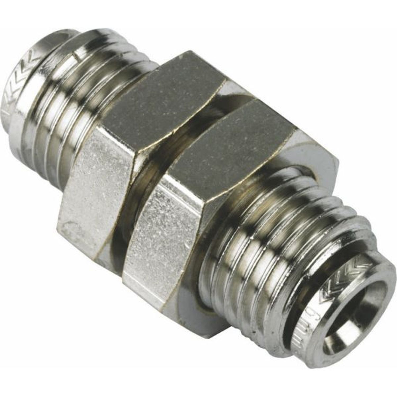 Conex Consumables Brass Bulkhead Connectors 6MM - E44231
