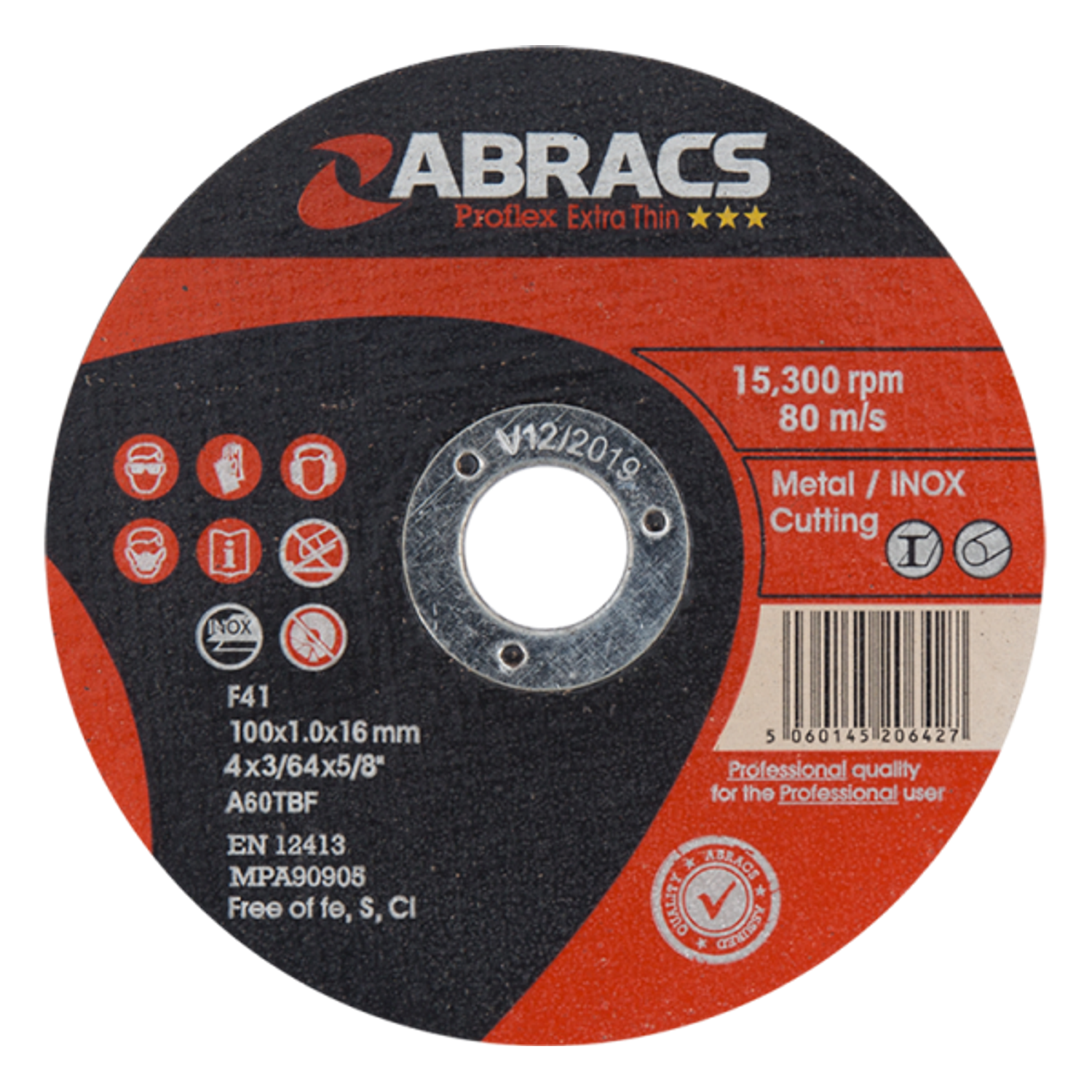 Conex Consumables Proflex Thin Cutting Disc 125X1.0MM - D33006