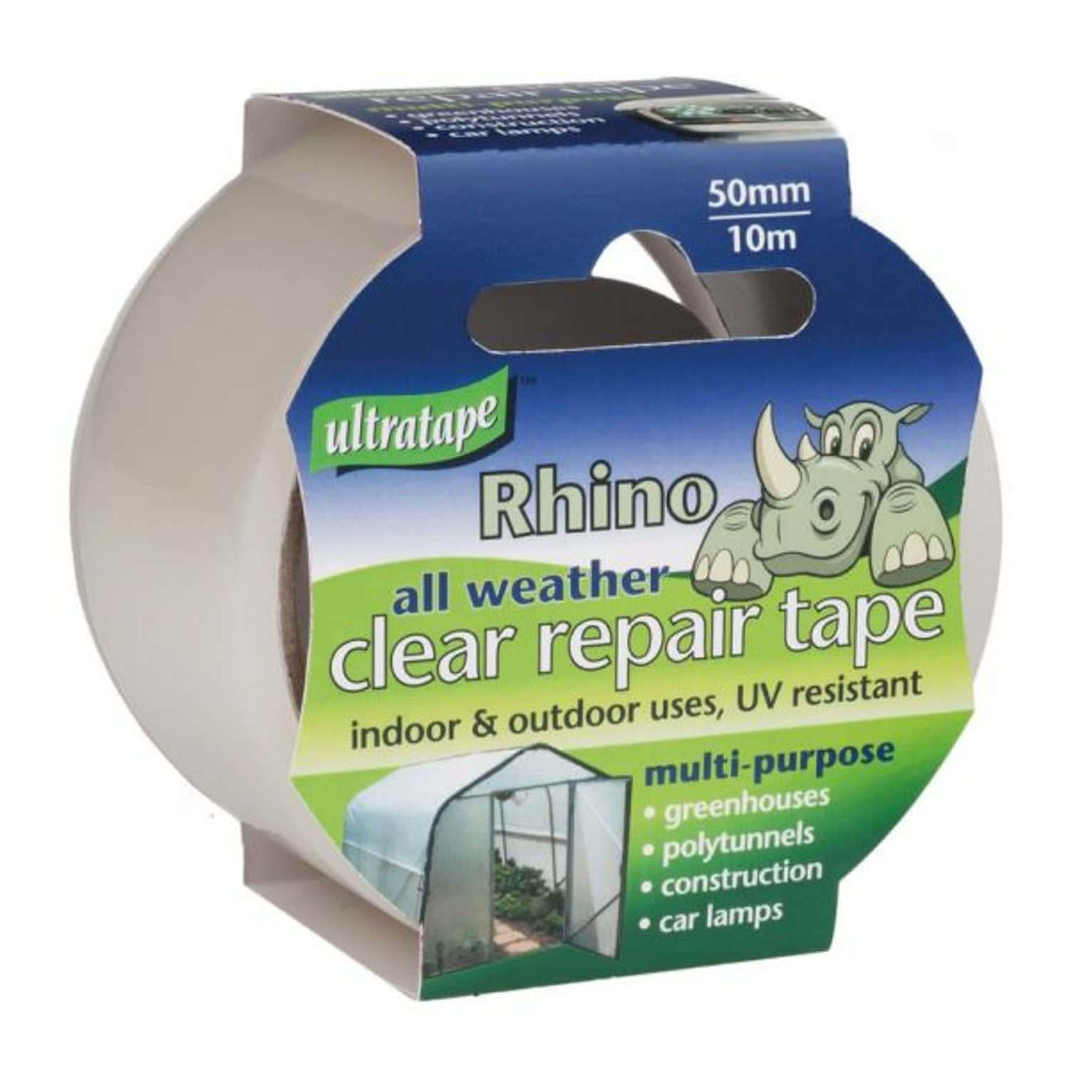 Conex Consumables All Weather Tape Clear 50MMX10M - B14342