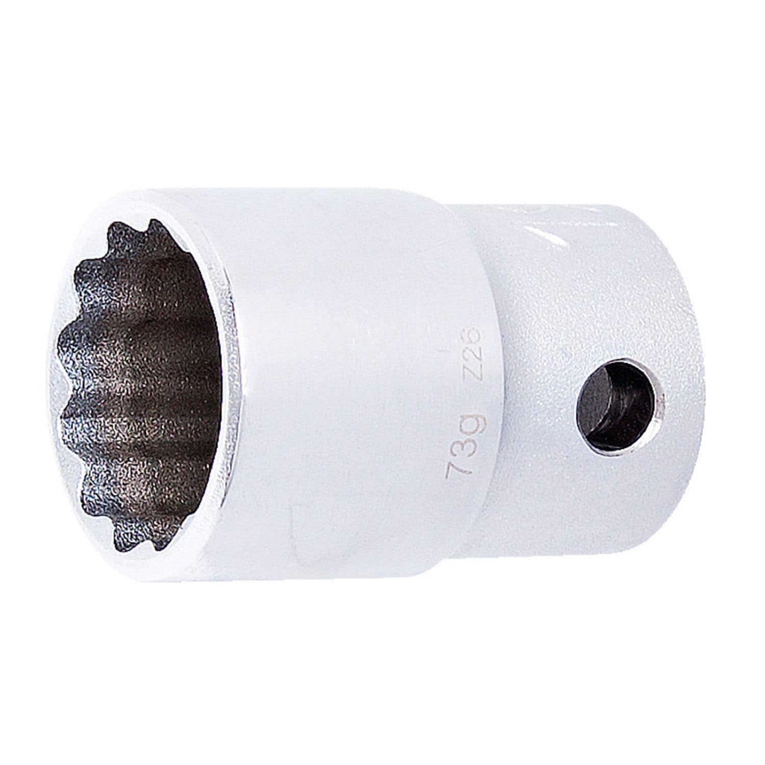 Unior Socket 1/2in, 12 Point, for Safe Work At Heights, 1in - 626215