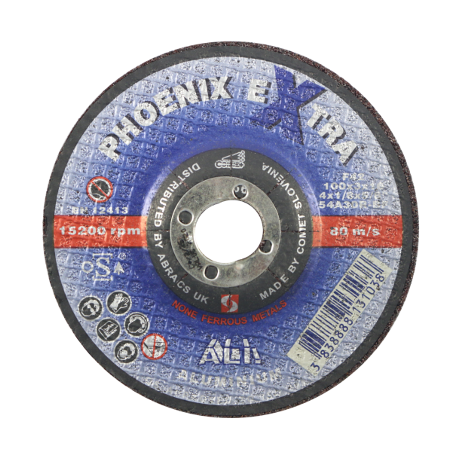 Conex Consumables Px Extra Alu Cutting Discs 115X3MM - D34002
