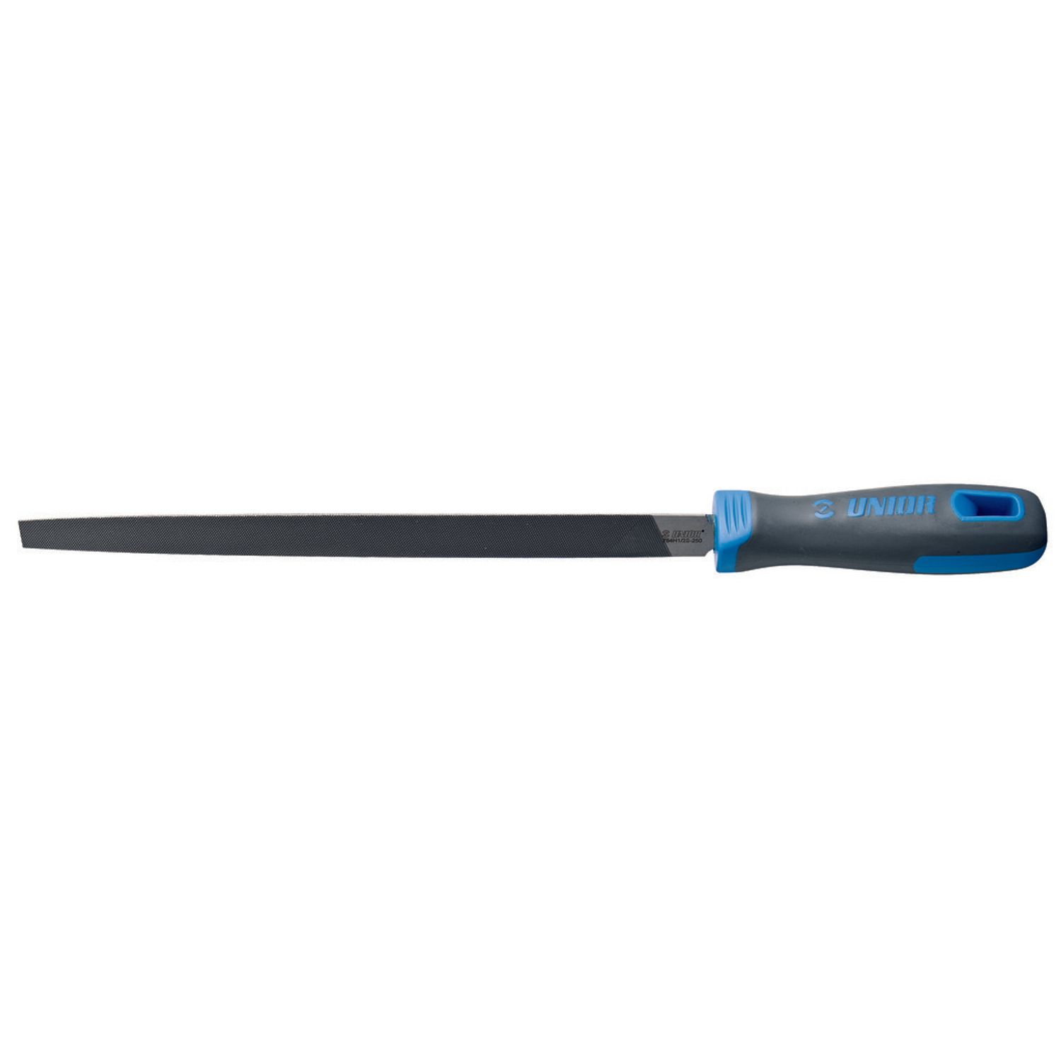 Unior Three Square File with Handle, Bastard, 250 - 613021