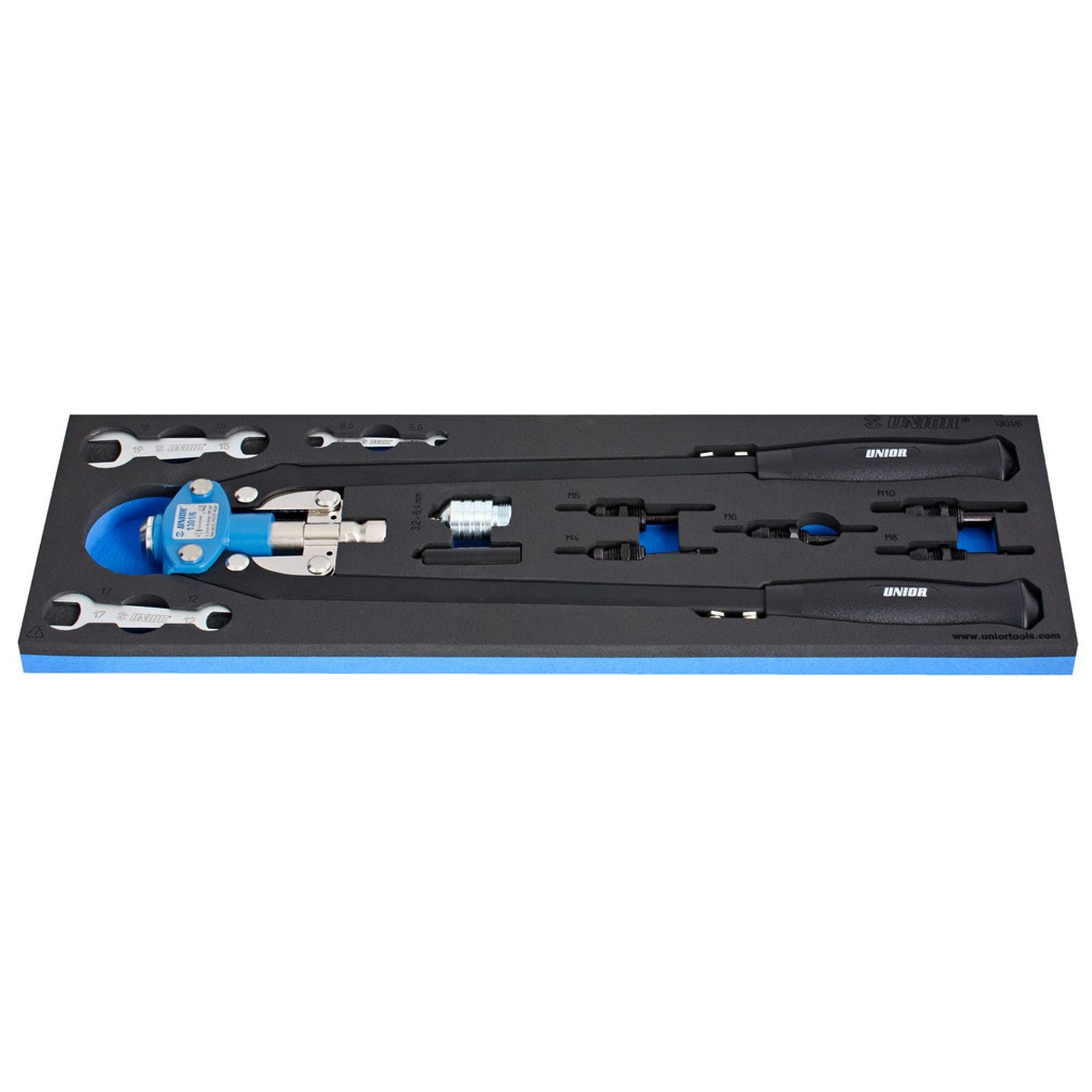 Unior Hand Riveter Set - 619880