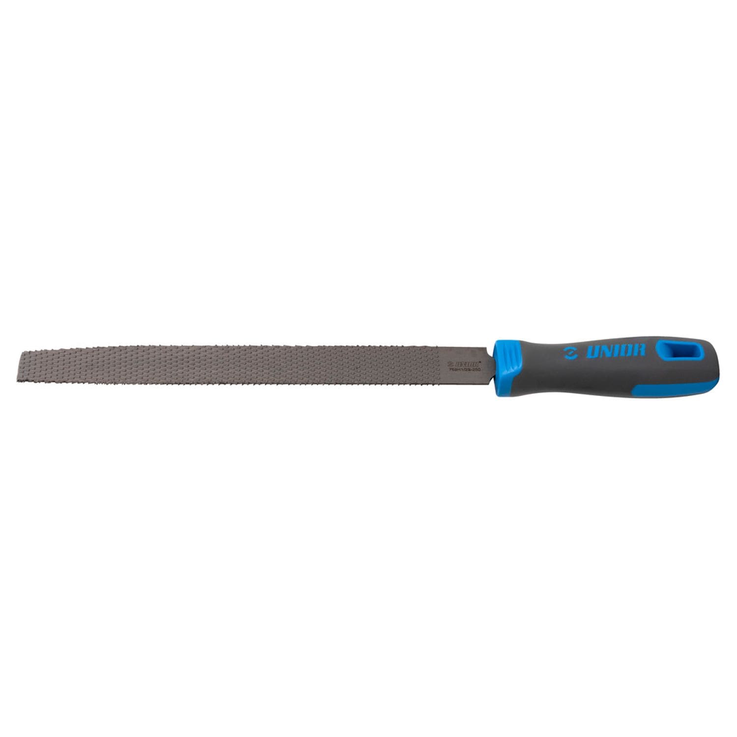 Unior Half-round Rasp with Handle, Half Smooth, 250 - 613042