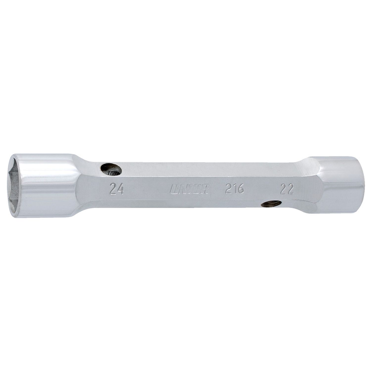 Unior Forged Tubular Box Wrench, 16 x 17 - 615234