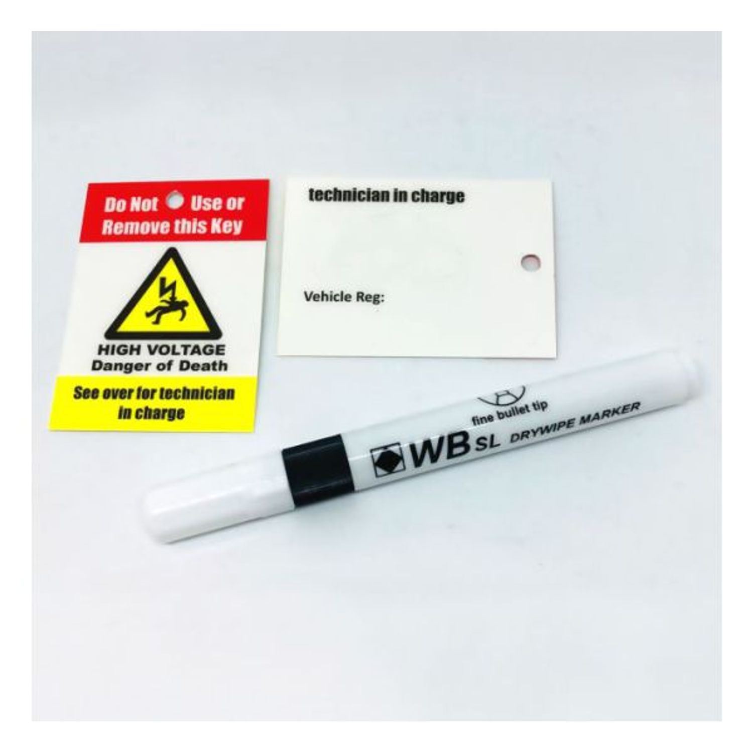 Conex Consumables Reusable Car Key Lockout Tags - G68040