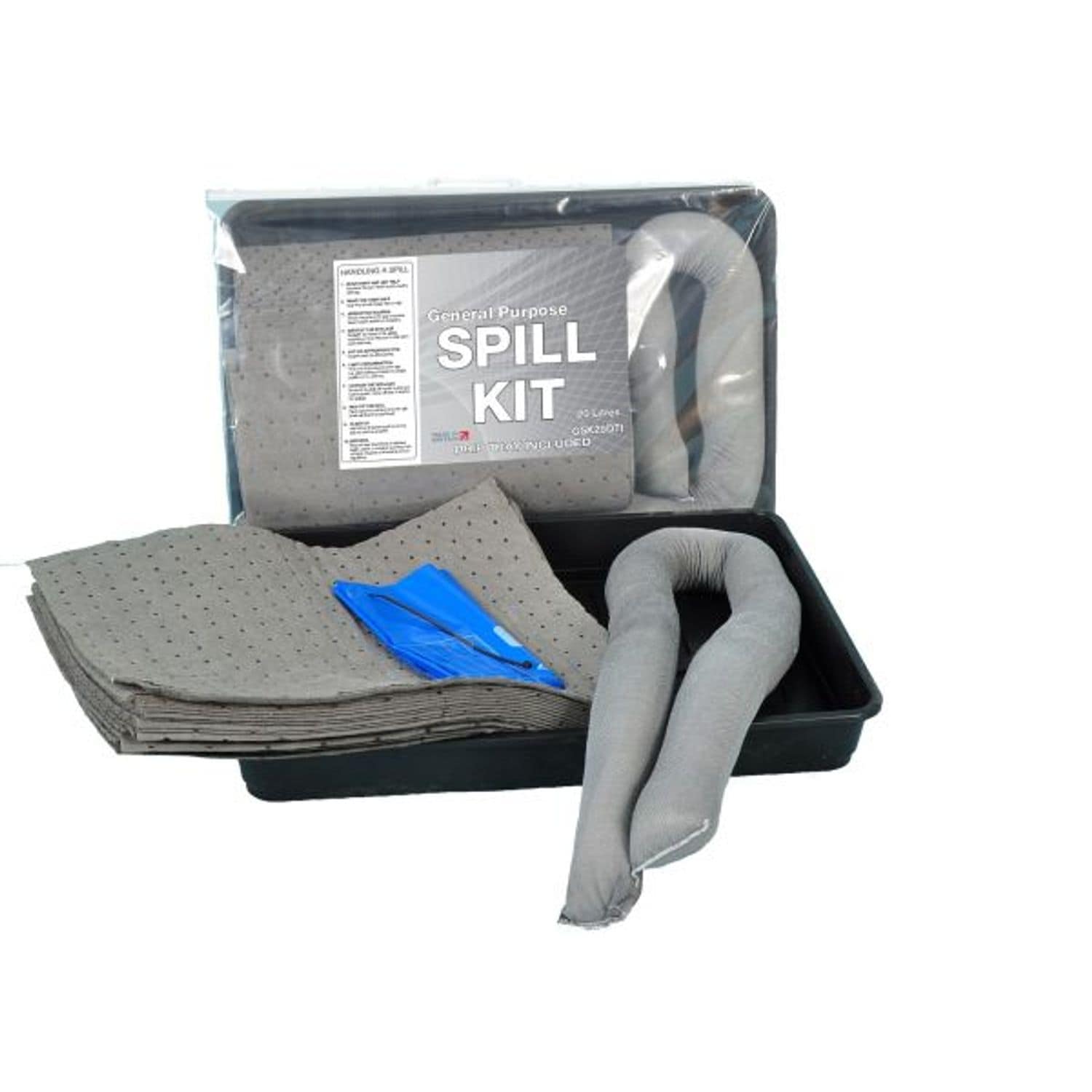 Conex Consumables Spill Kits 20L (uni) C/w Drip Tray - G65957