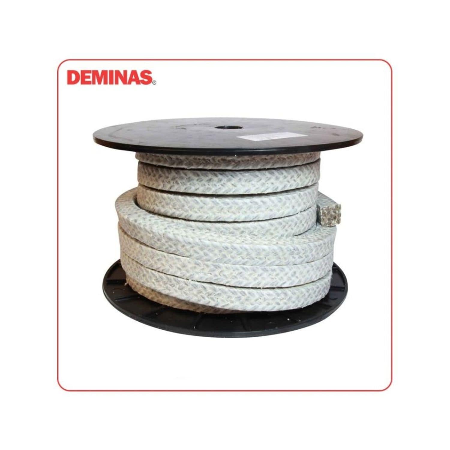 DEMINAS Deminas Ptfe/flax Gland Packing 12*12mm By Meter