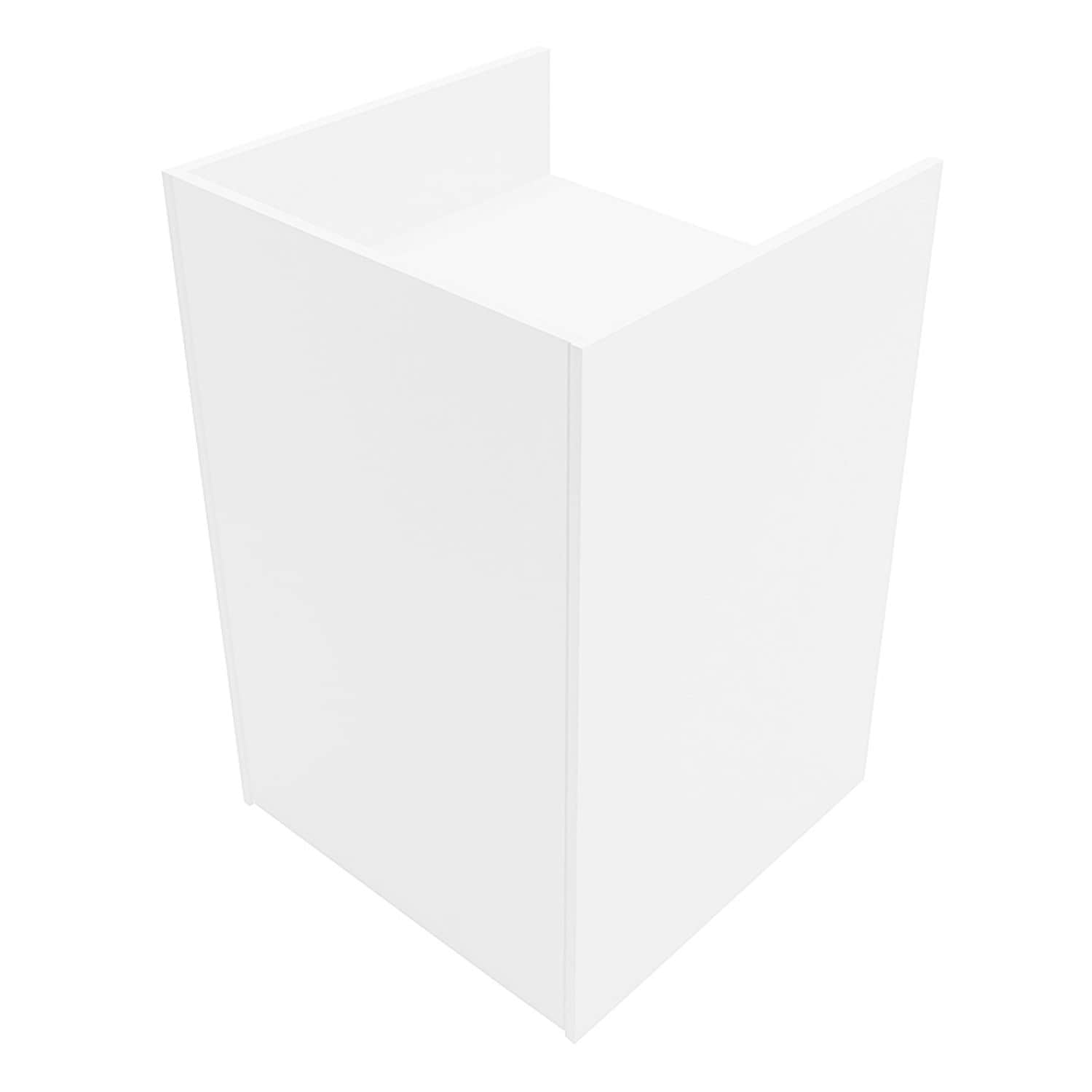 MonsterShop Shop Counter Till Block TB60 - White