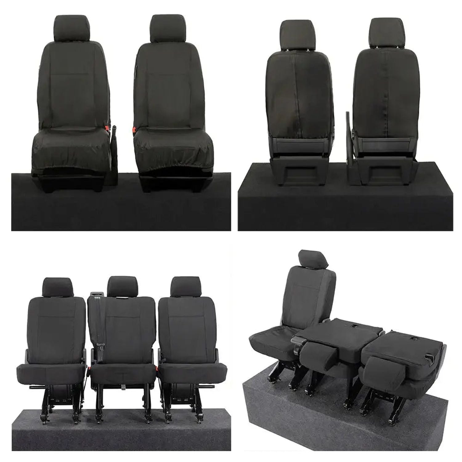 UK Custom Covers VW T5/T5.1 Transporter Kombi 2003-2015 Tailored PU Front/Rear S