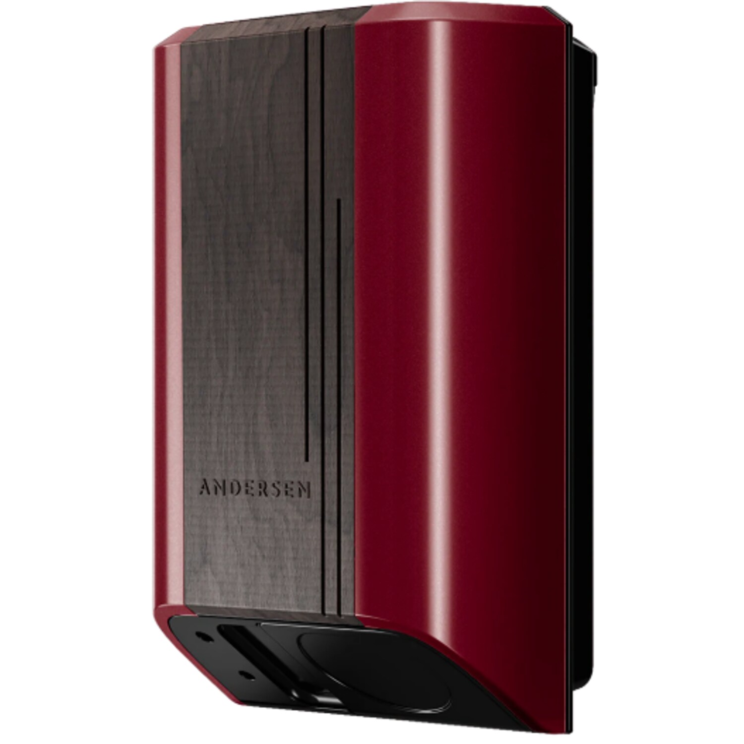 Andersen Quartz 7kW Socketed Charcoal Maranello Red