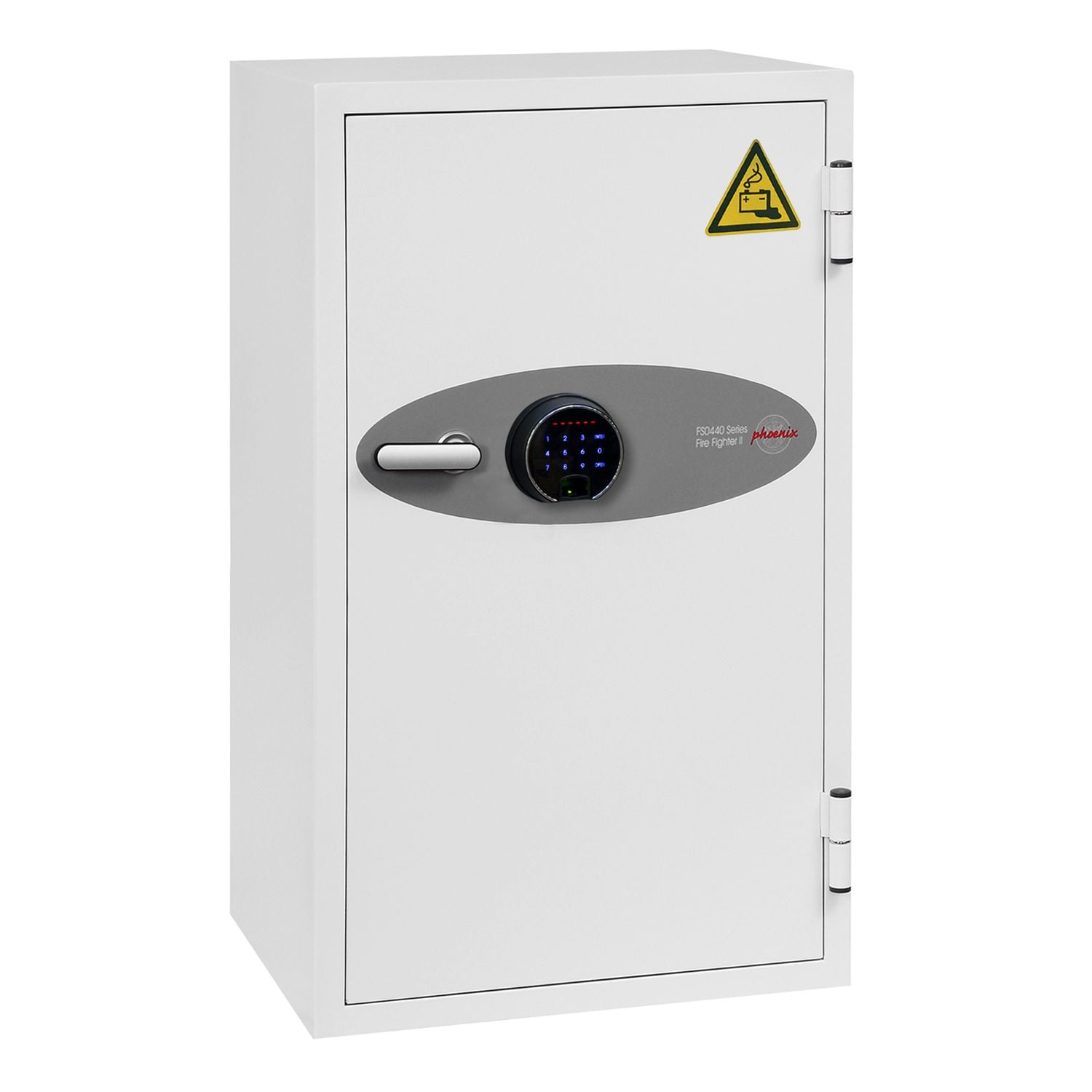 Phoenix Battery Fighter Size 3 Battery Storage & Charging Safe with Fingerprint