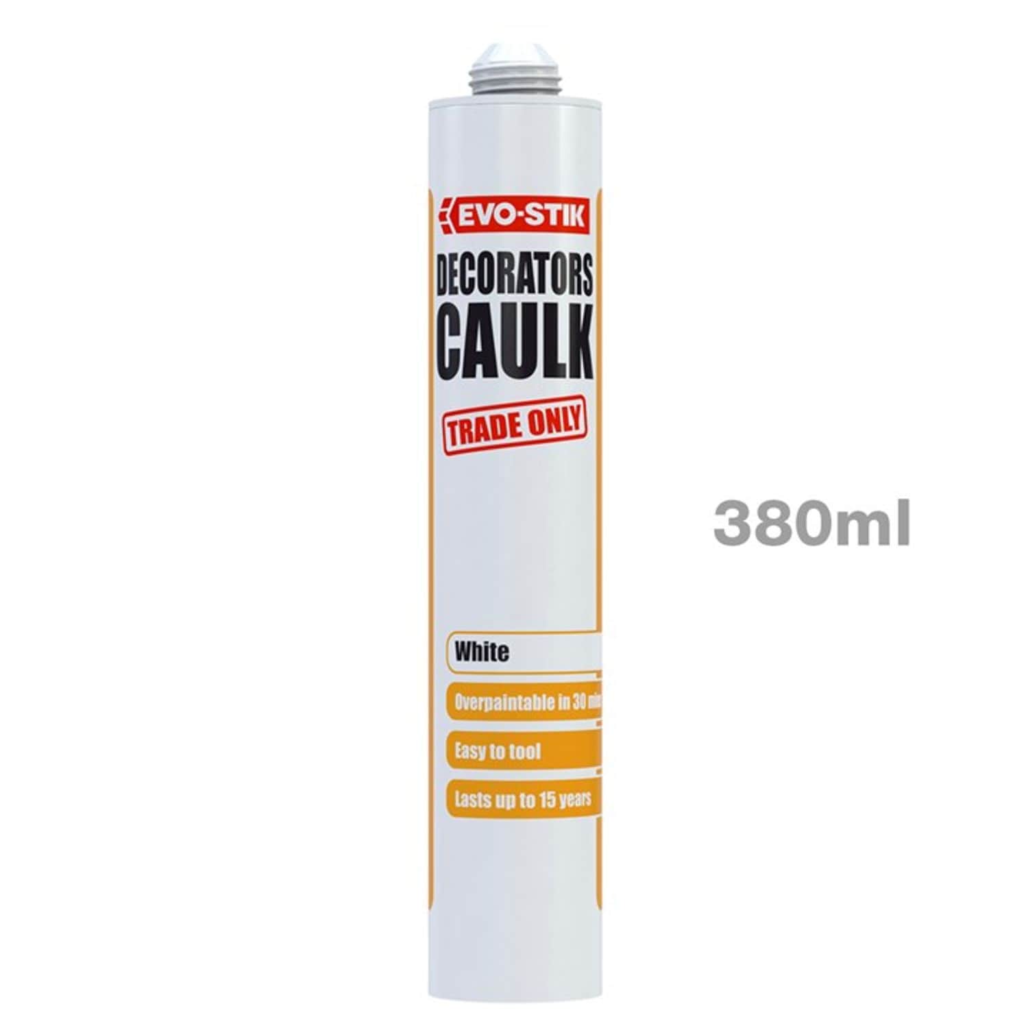 Amtech Evo-Stik Decorators Caulk White C30
