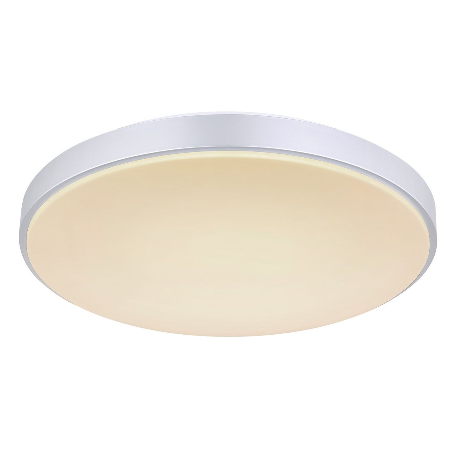 Globo Lighting Sonny 41cm Flush Ceiling -Light -White LED Dimmable 2700-6500K Re