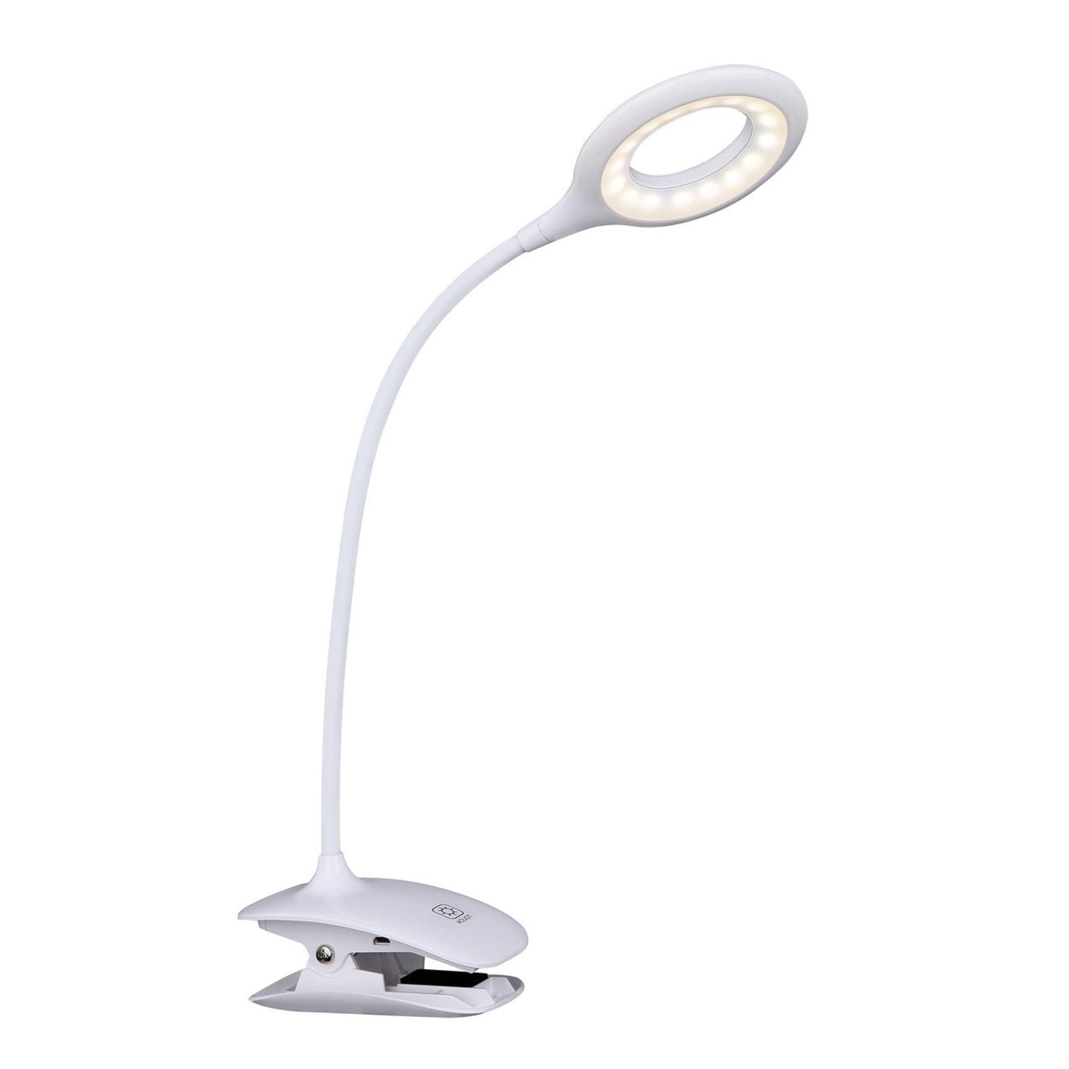 Globo Lighting Pia Clamp & Clip on Lamp -White LED 4000K - GS-58377KW