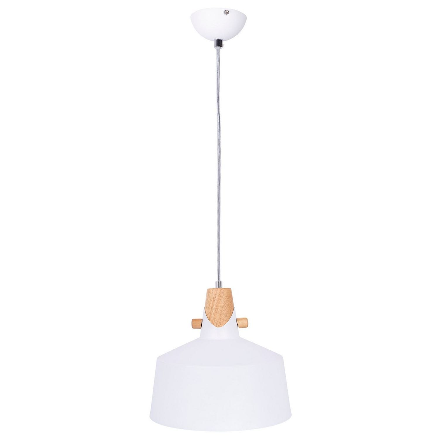 Globo Lighting Melena Dome Pendant Ceiling -Light -White 1x E27 - GS-30700107