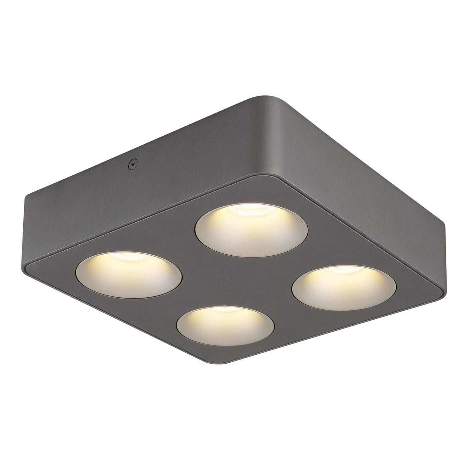 Globo Lighting Hangarau Semi Flush Ceiling -Light -Grey -Dark LED 3000K - GS-431