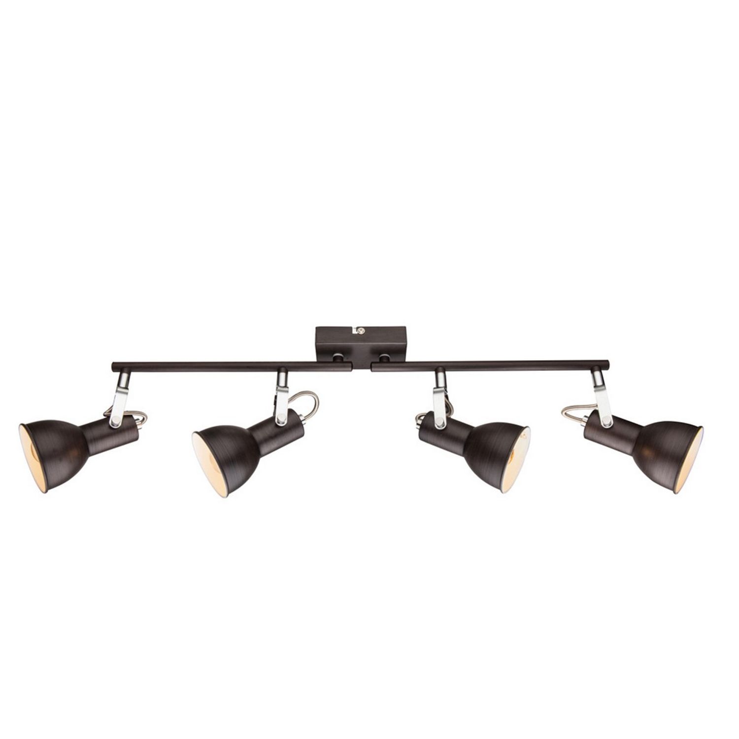 Globo Lighting Fargo Ceiling Spot Light Bar -Brown 4x E14 - GS-54643-4