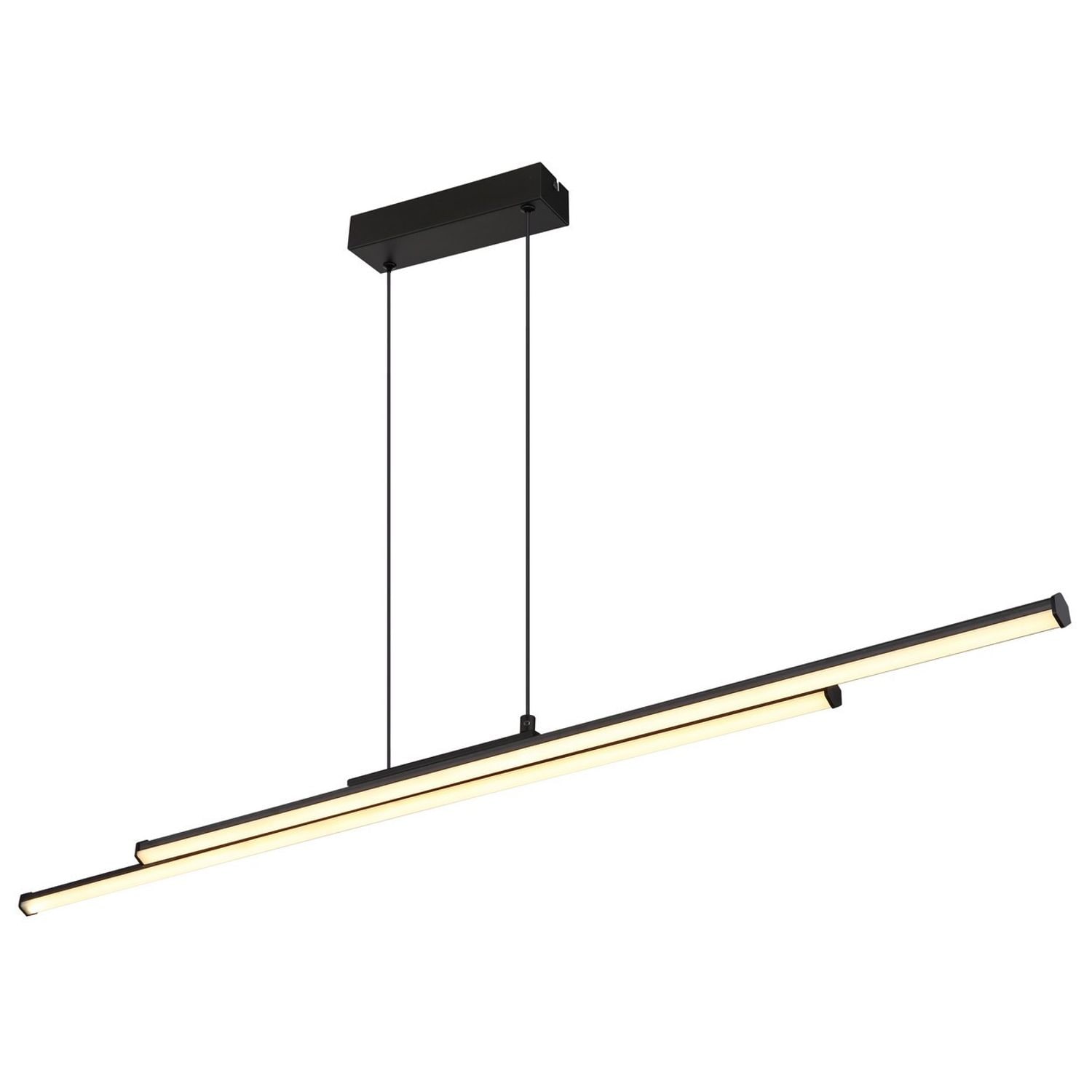 Globo Lighting Kirina Pendant Ceiling -Light Matt -Black 2x LED 3000K - GS-67342
