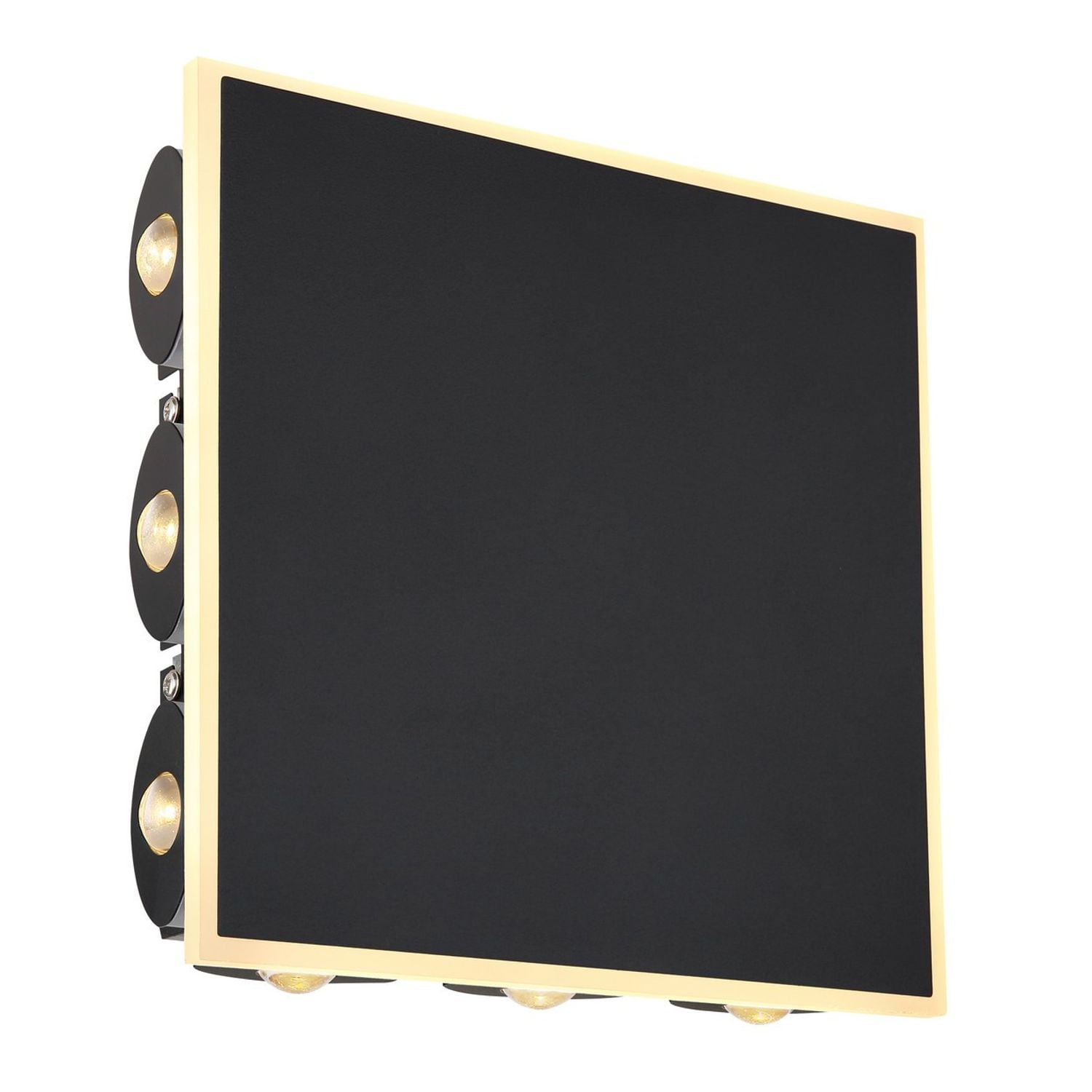 Globo Lighting Saidy 22cm Integrated LED Wall Lamp Matt -Black LED 3000K - GS-78