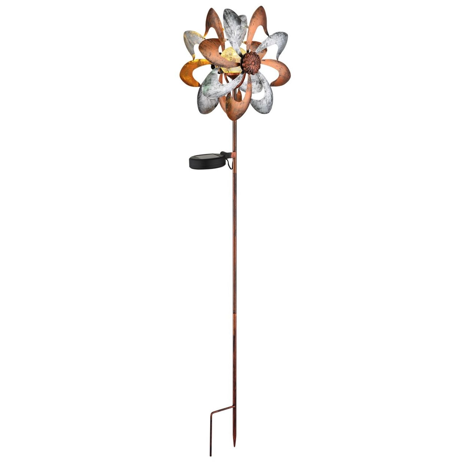Globo Lighting Solarleuchte IV Outdoor Portable Lamp Gold Colours Antique IP44 L