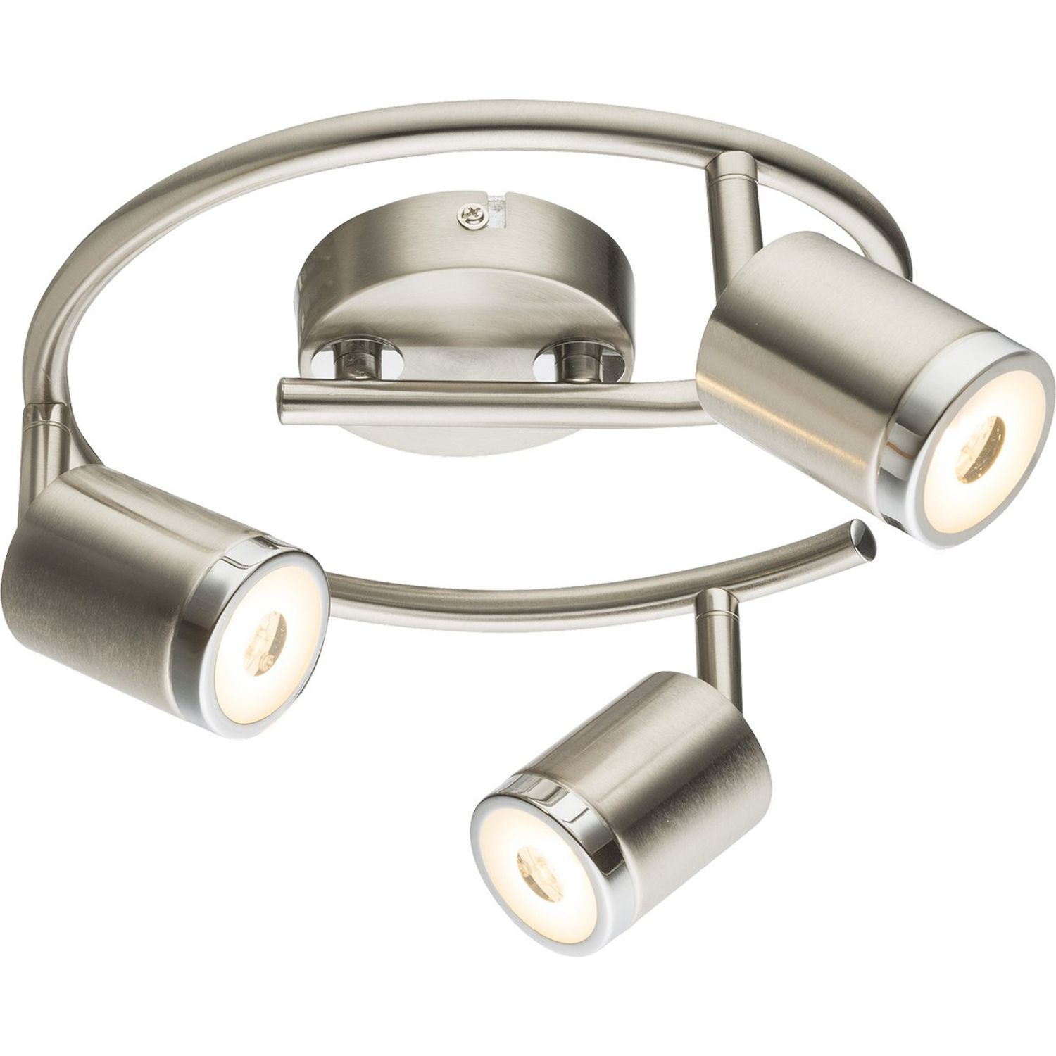 Globo Lighting Comore Ceiling Spot Light Clusters Nickel Matt 3x LED 3000K - GS-