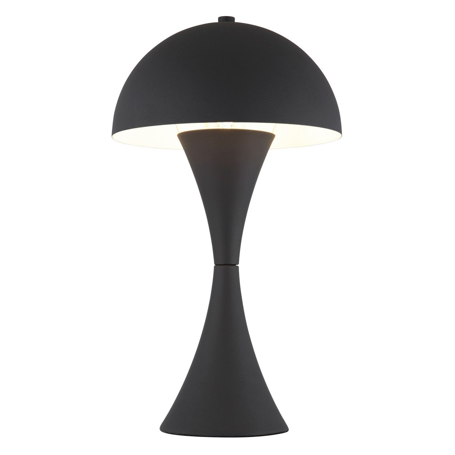 Globo Lighting Dima Bedside Table Lamp Matt -Black 1x E27 - GS-21028S