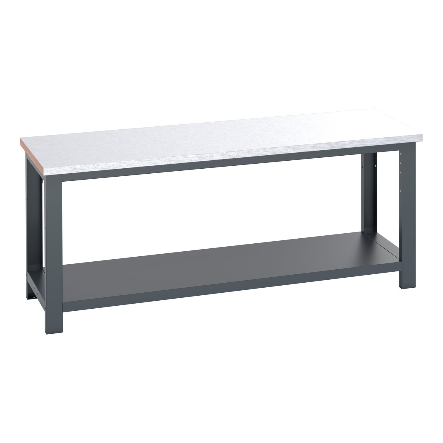 Bott Cubio Framework Bench (Steel Clad) with Full Depth Shelf WxDxH 2000x750x840