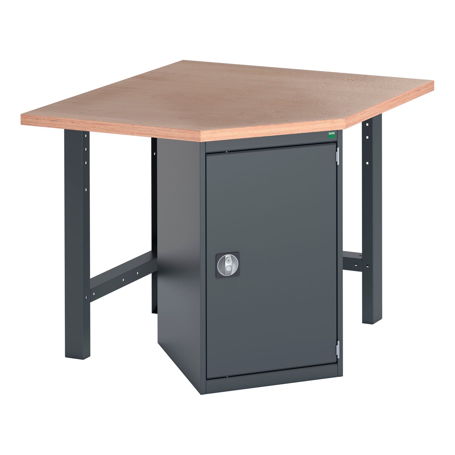 Bott Cubio Pedestal Island Bench (MPX) Full Cupboard/endframe (x2) WxDxH 1125x11