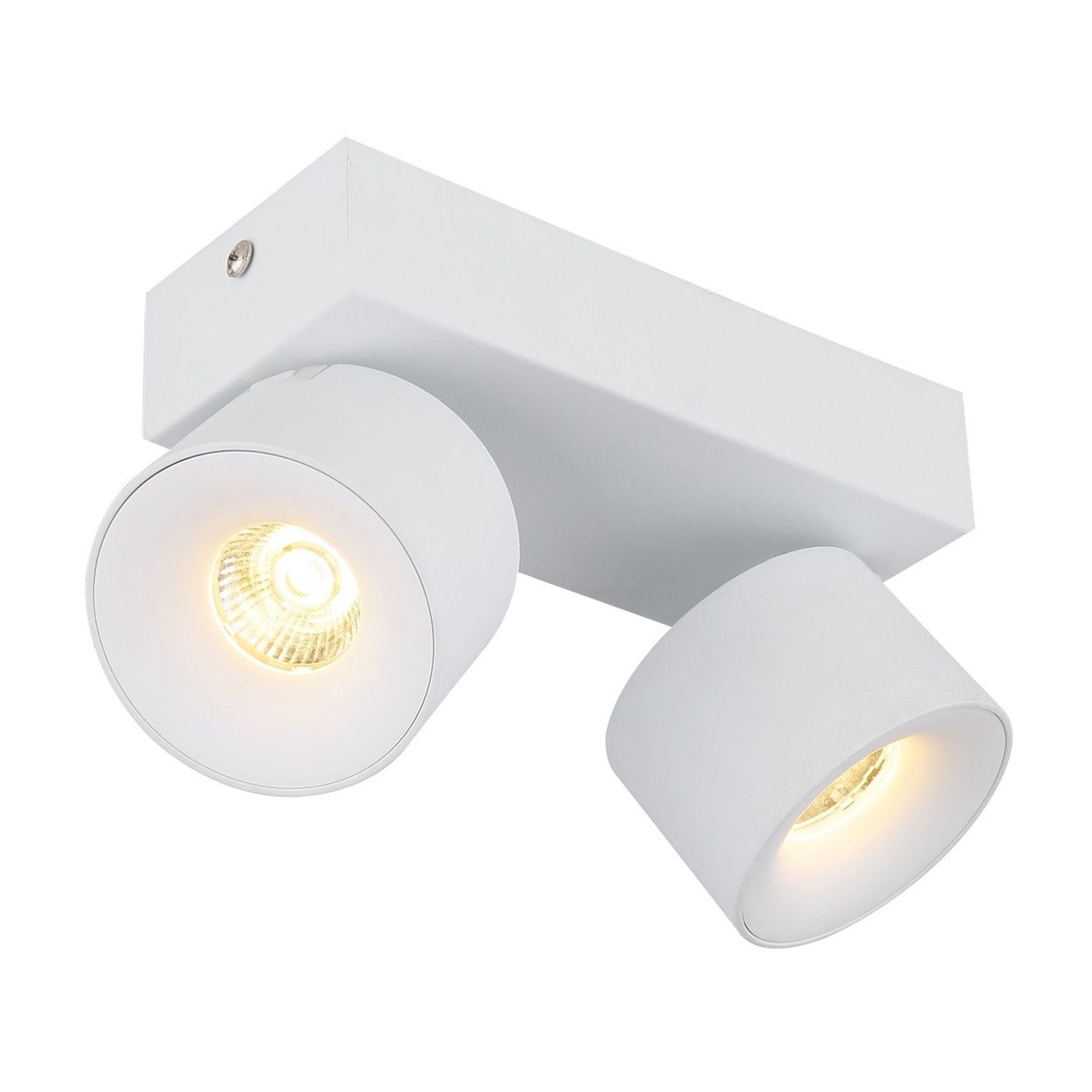 Globo Lighting Rae -Twin Ceiling Spot Light - White Matt 2x LED 3000K