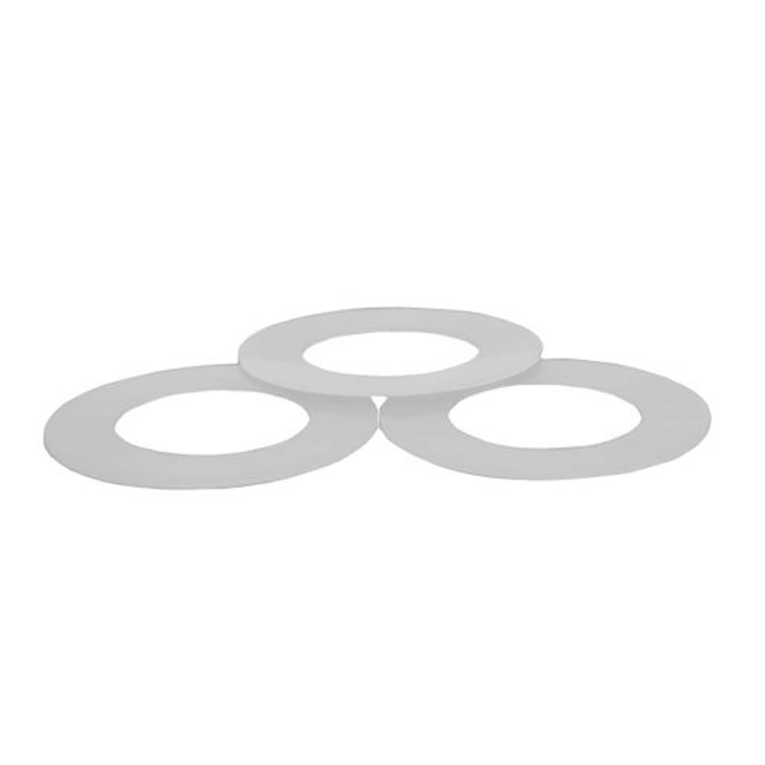 Plumbright 1 1/2in Rubber Sink Washers (Pack of 10)