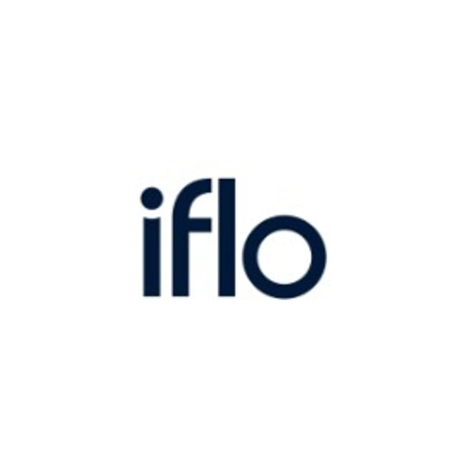 iflo Hambleden Soft Close Toilet Seat with Chrome Hinges - White