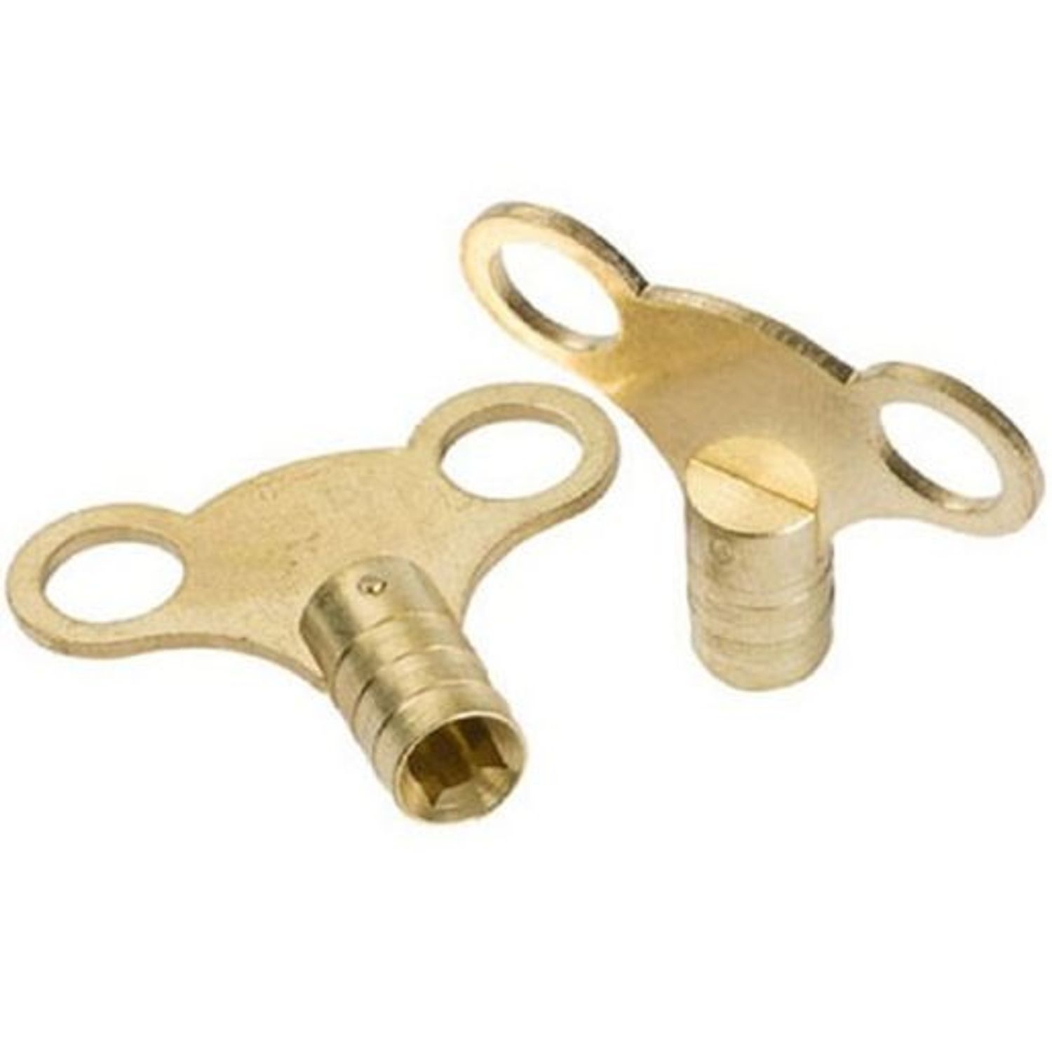 Plumbright Brass Radiator -Air Vent -Key (Pack of 2) - 787134