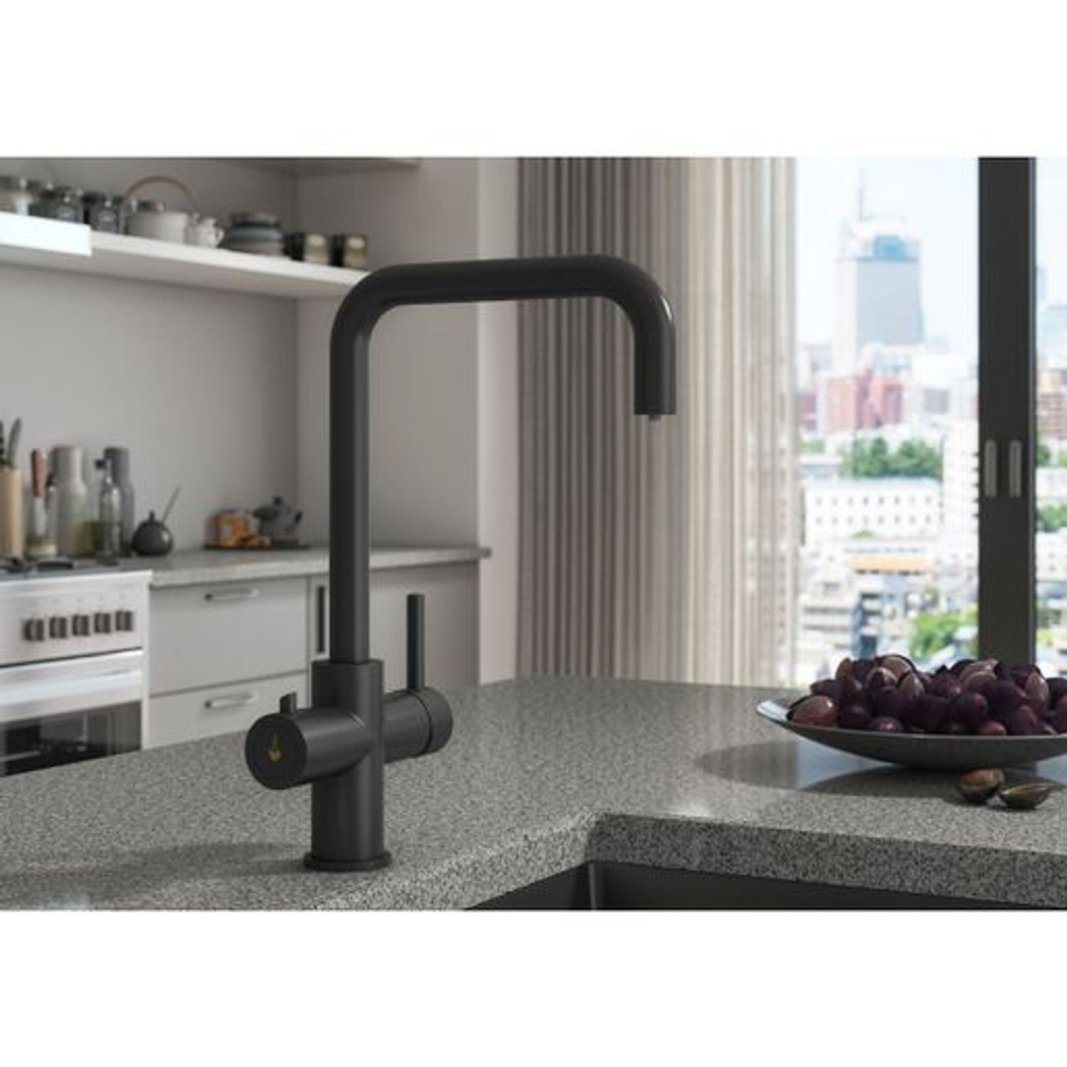 Ceki Iflo 3 in 1 Hot Water Tap - Black