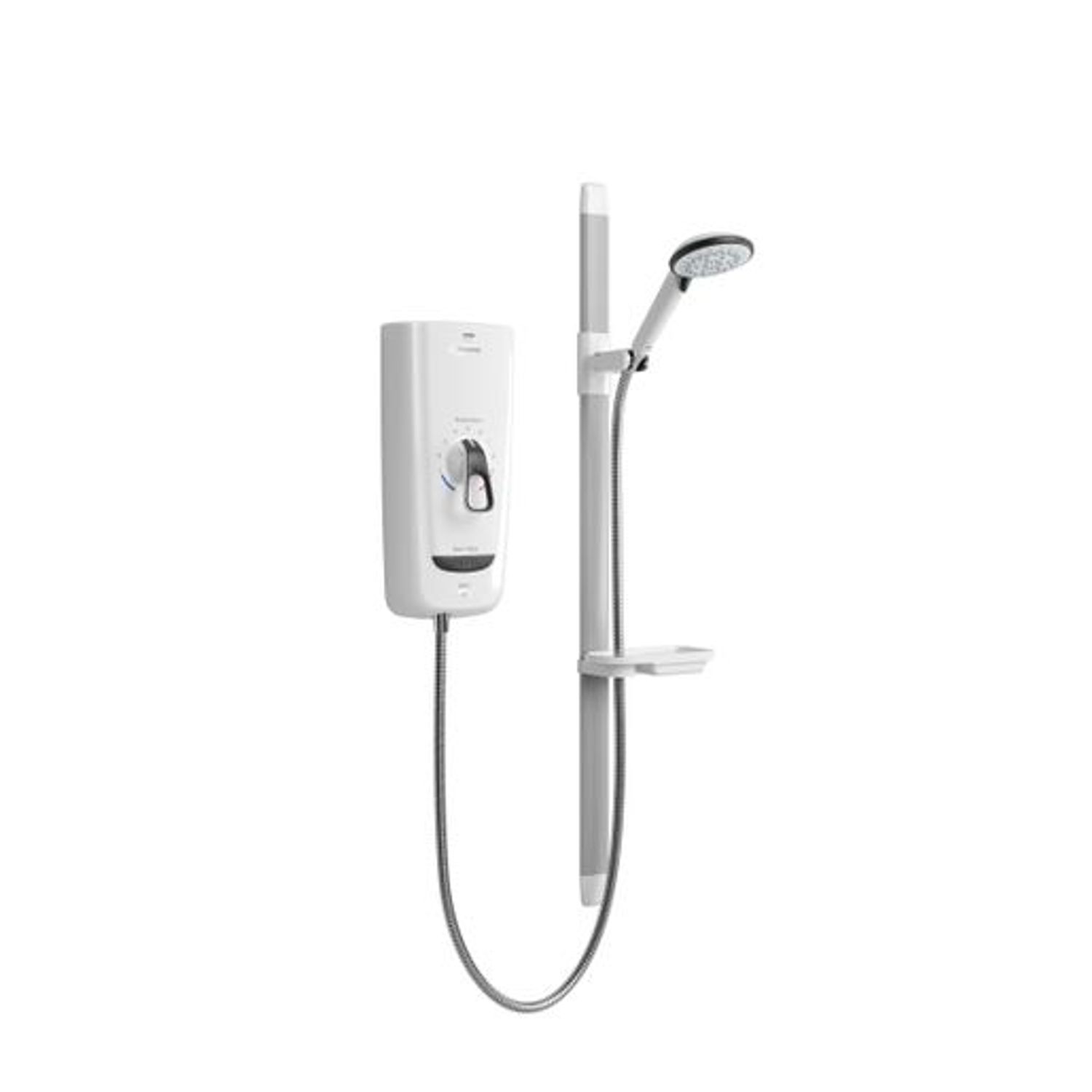 Mira Advance Flex Thermostatic Electric Shower - White 9.8 KW - 1.1785.004