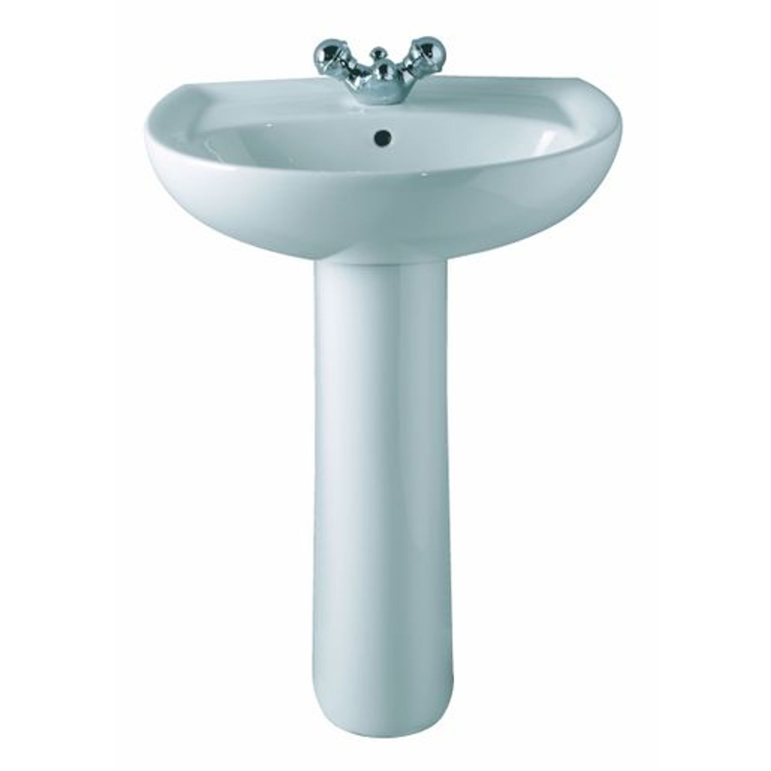 Twyford Galeriello Washbasin - White 600mm - GN4321WH