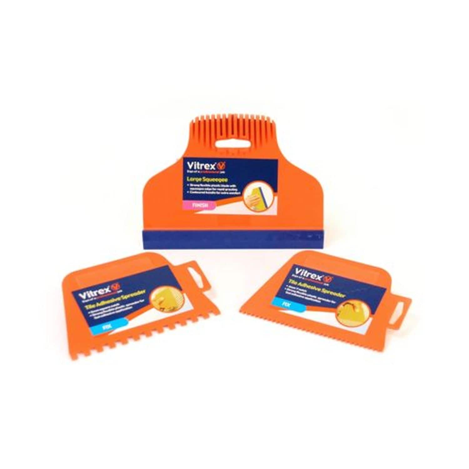 Vitrex Grout Spreader and Squeegee Set - 102964