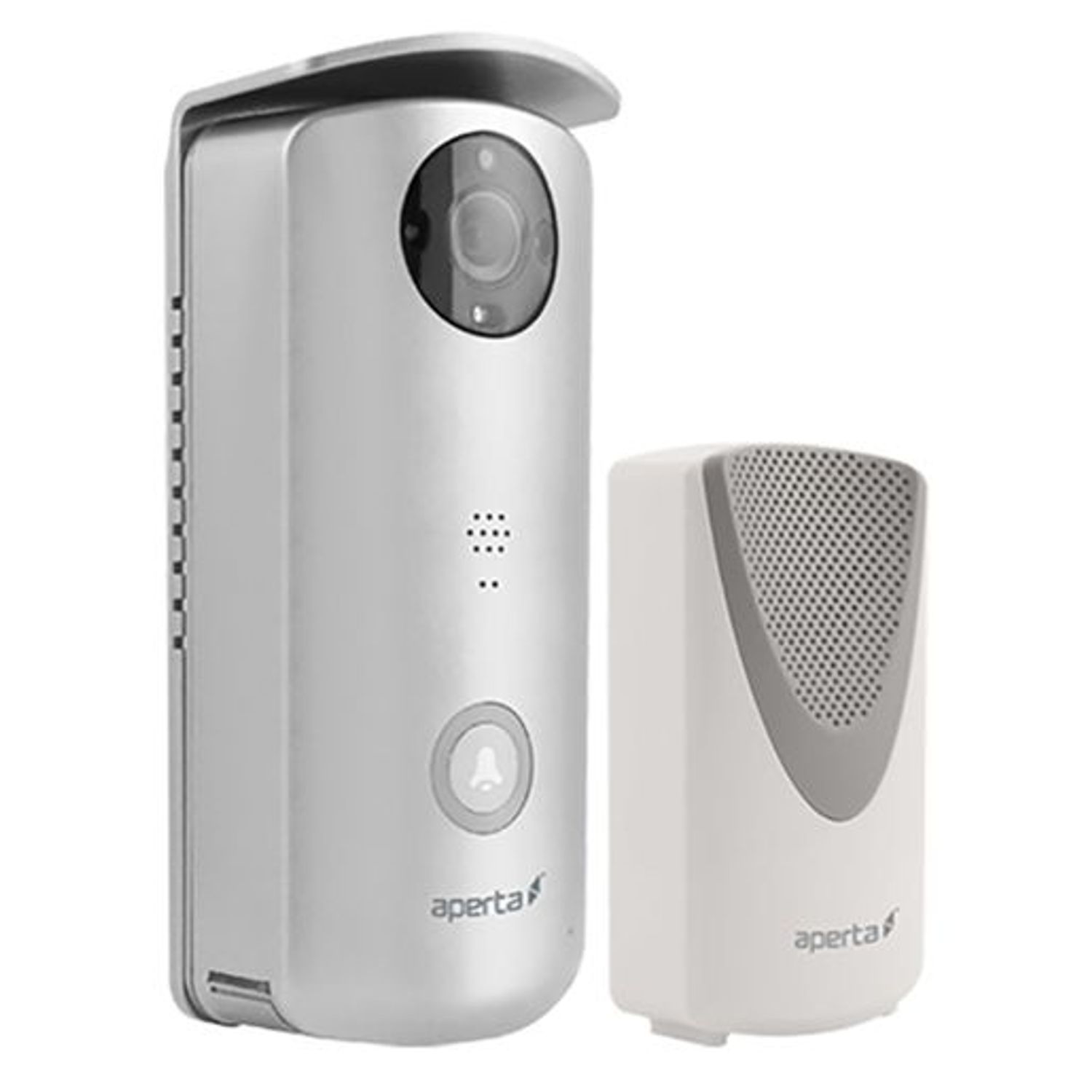 Elite Security Wifi Video Door Station (Battery Powered) -Silver