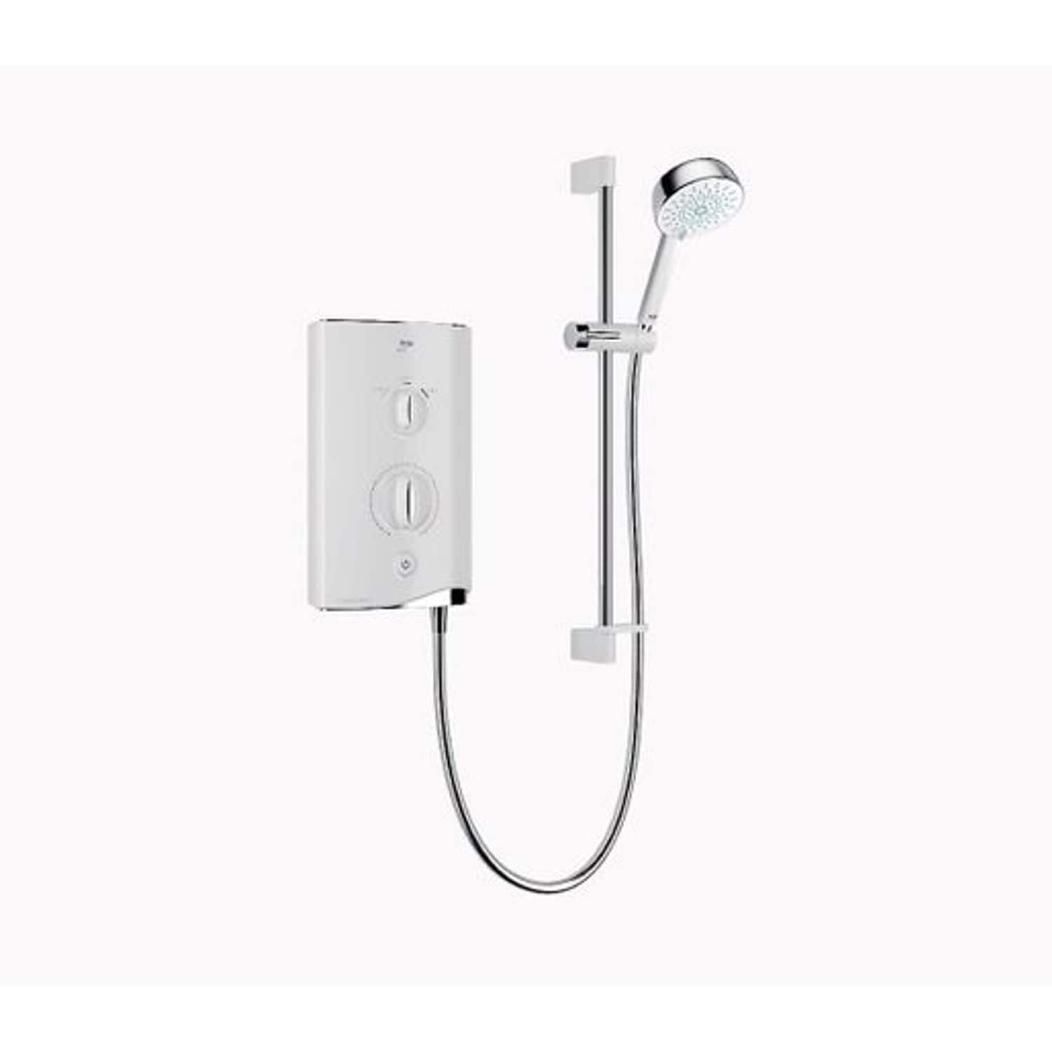 Mira Sport 9.8Kw - White/Chrome