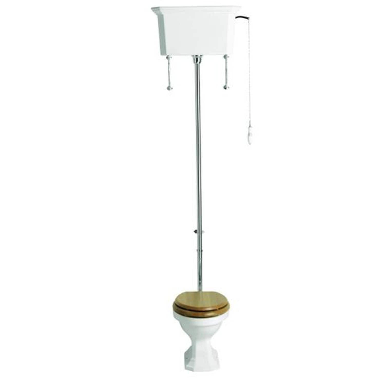 Heritage Low Level Toilet Pan Only - White - PGRW0L
