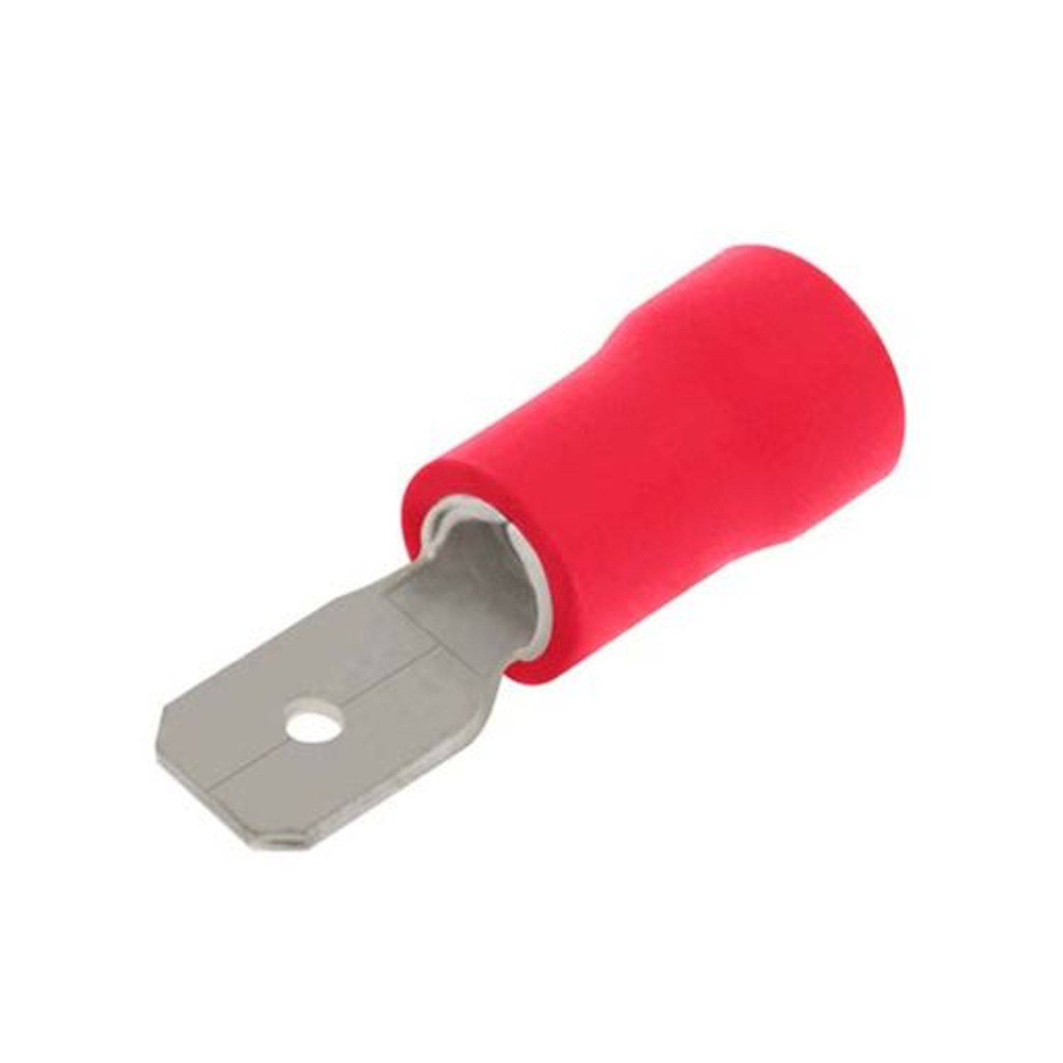 Qcrimp Pre-Insulated Terminal Male Push-on -Red 4.8mm x 0.8mm - QRPO48M8