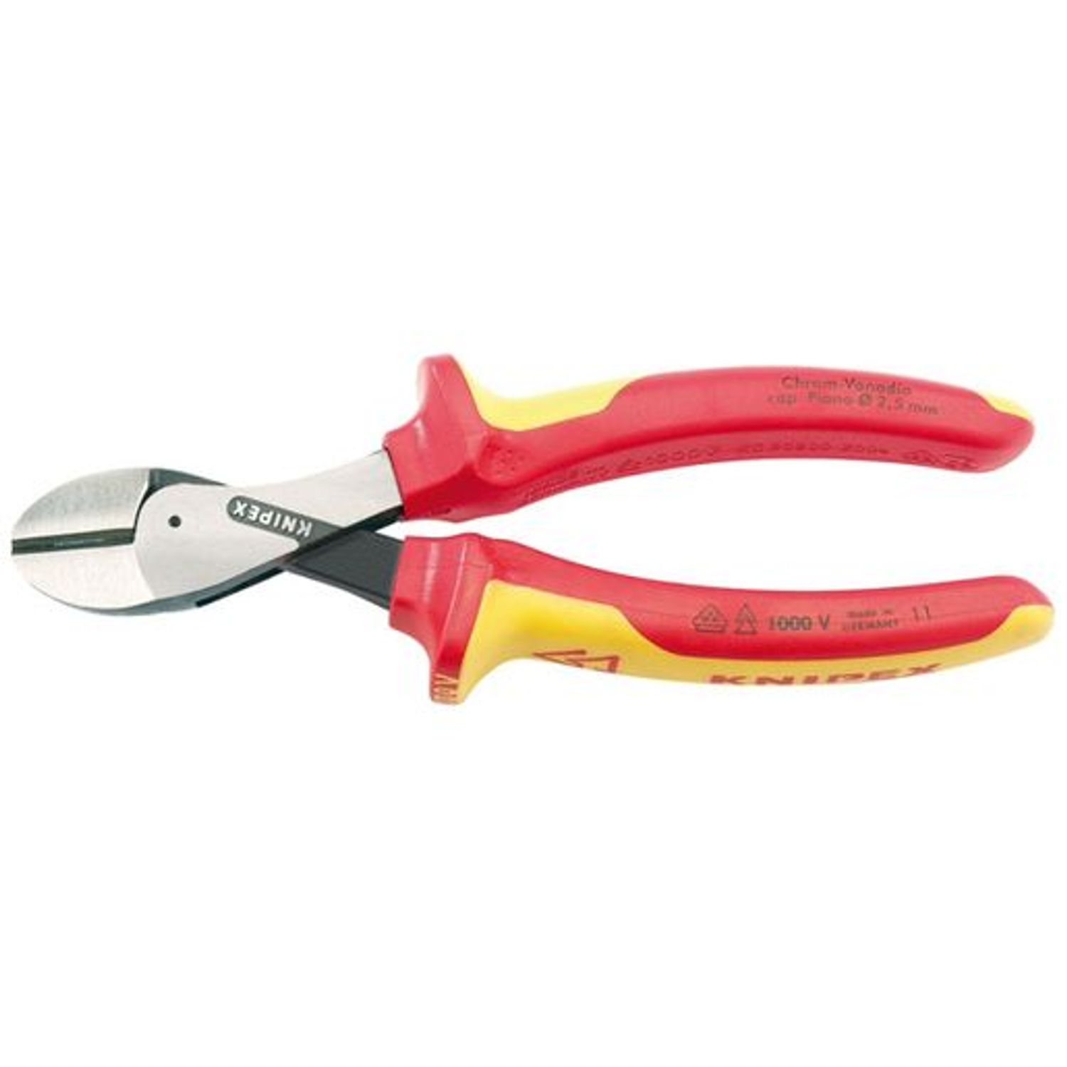 Draper 73 08 160Uksbe VDE Fully Insulated X -Cut High Leverage Diagonal Side Cut