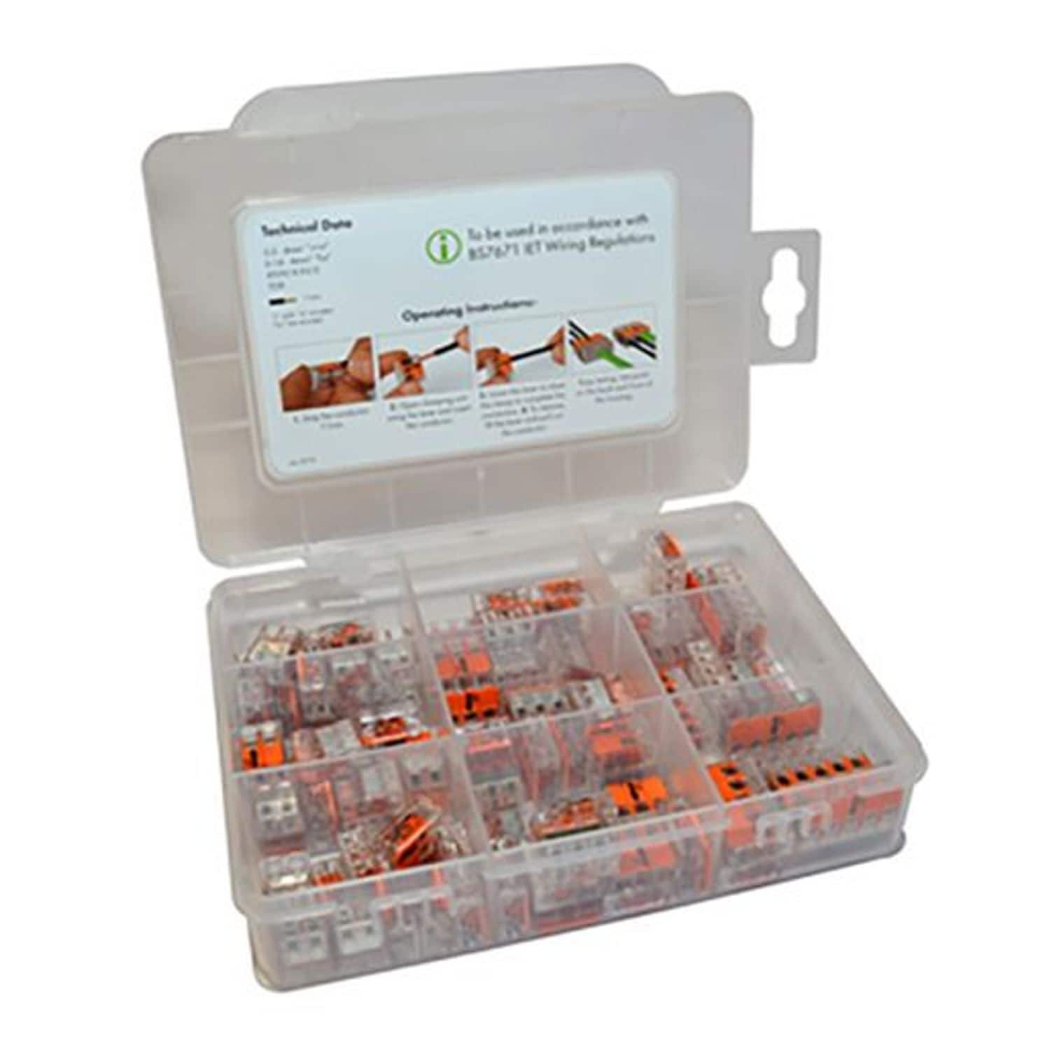 Wago 221 -Series Compact Lever Connector 85 -Piece Set 60281155