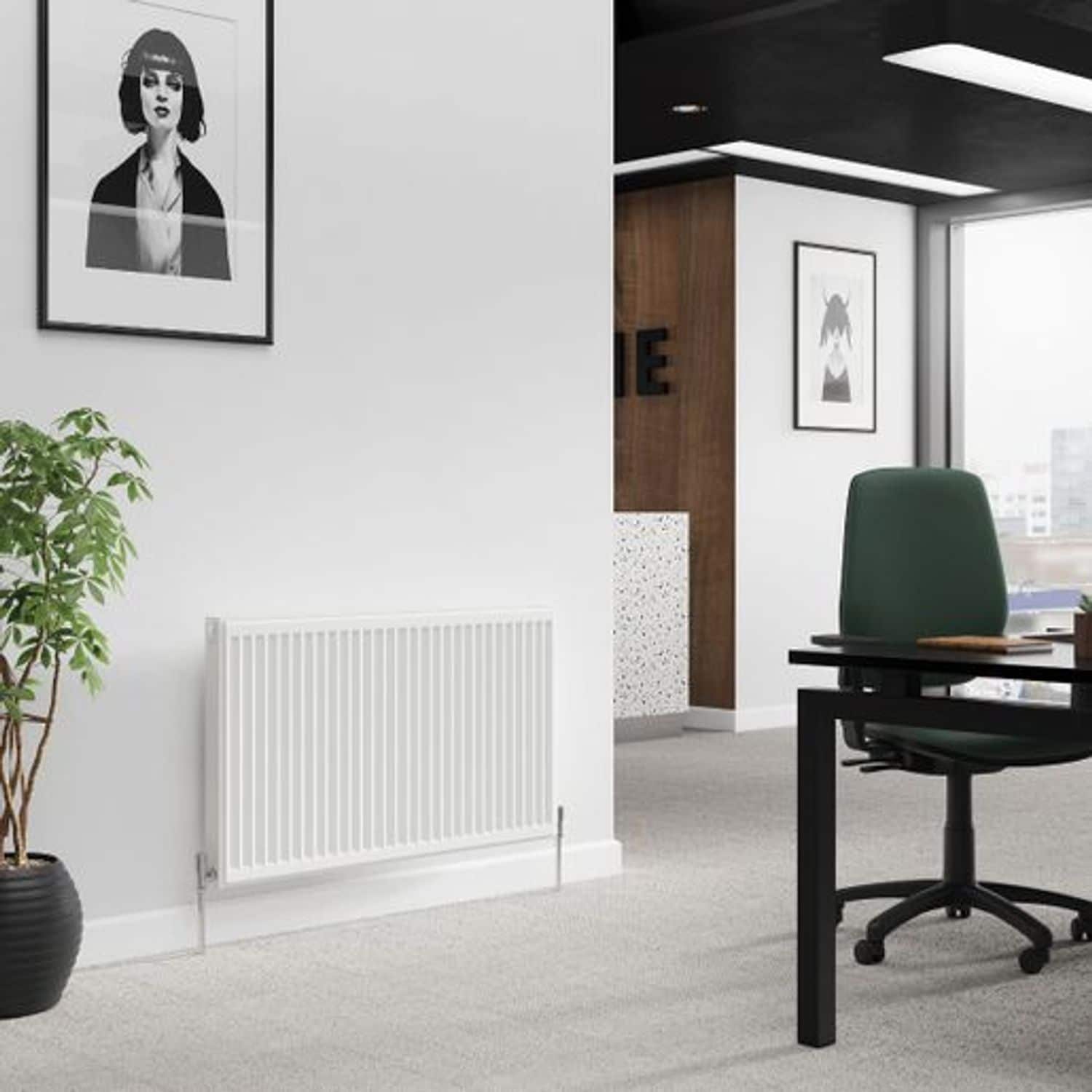 Stelrad Compact K2 Double Panel Horizontal Radiator 600mm x 1200mm - 143790