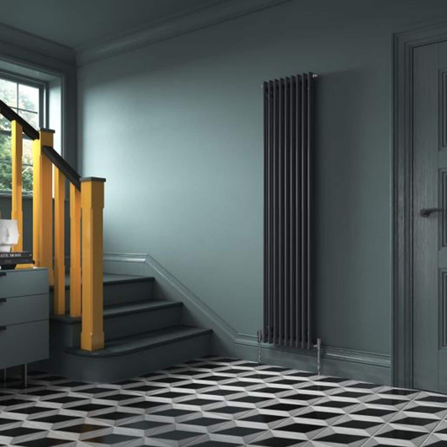 Stelrad Softline 2 Column Radiator Vertical K2 Concept 2000mm x 444mm