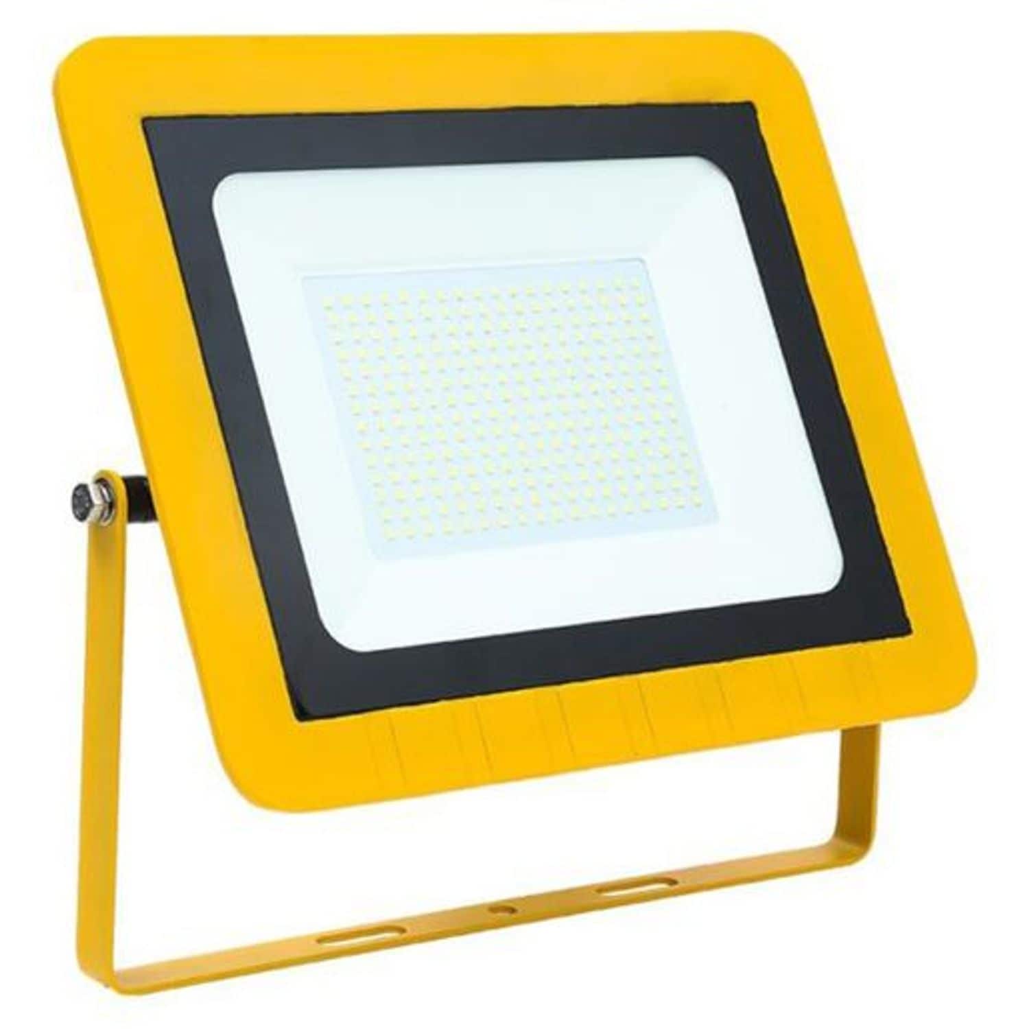 Optonica 80W 110V Slim Flood -Yellow 6000Lm