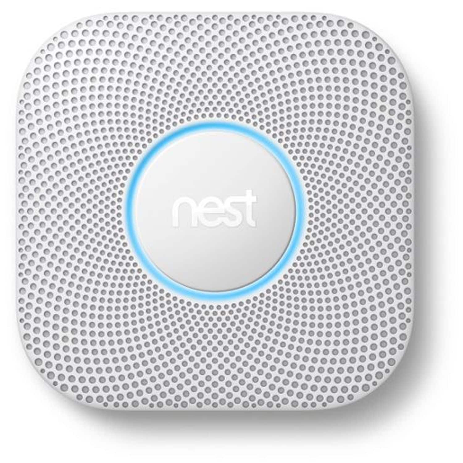 Google Nest 2nd Generation Protect Smoke and CO Alarm -Grey Wired - S3003LWGB